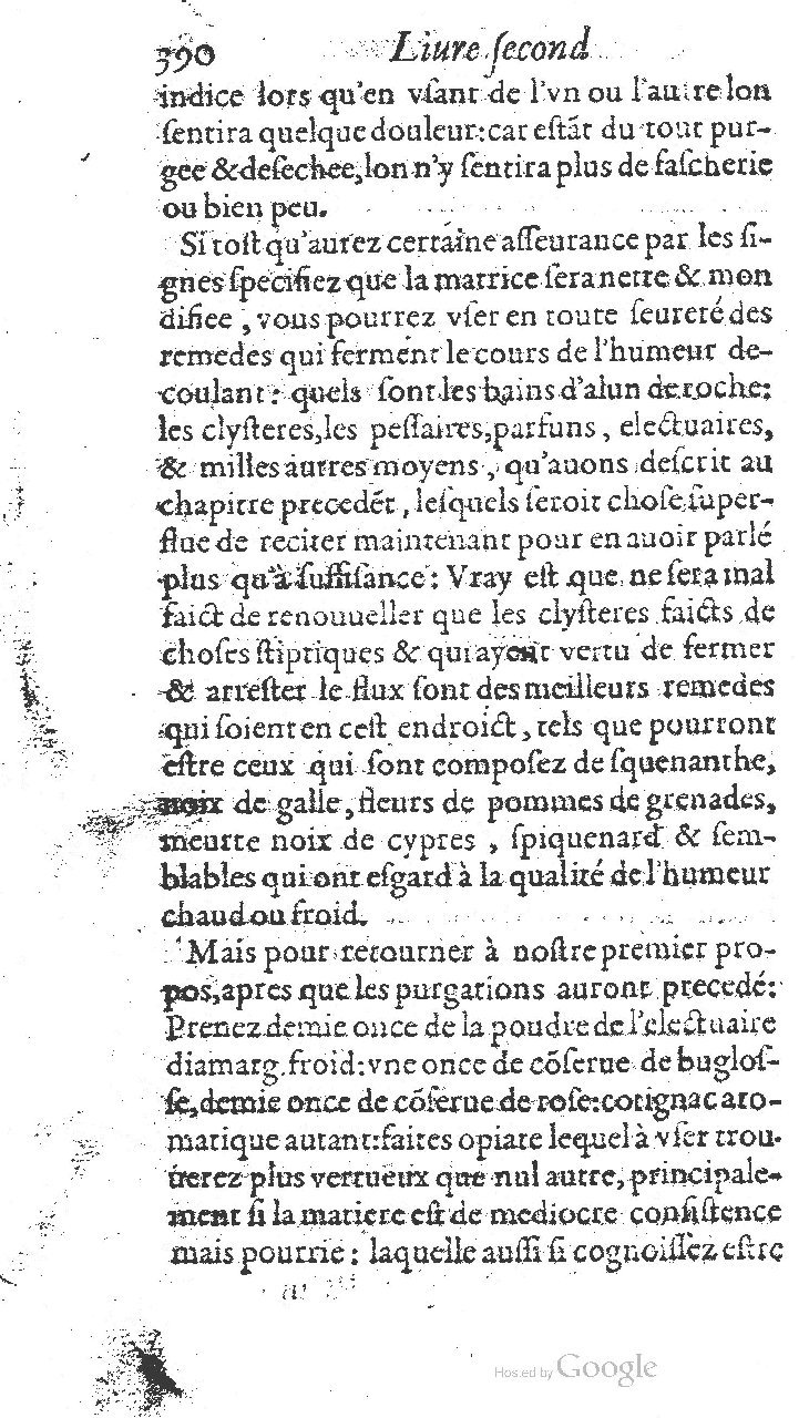 1585 - Jacques du Puis - Trésor des remèdes secrets pour les maladies des femmes - BnF 1585 - Jacques du Puis - Trésor des remèdes secrets pour les maladies des femmes - BnF