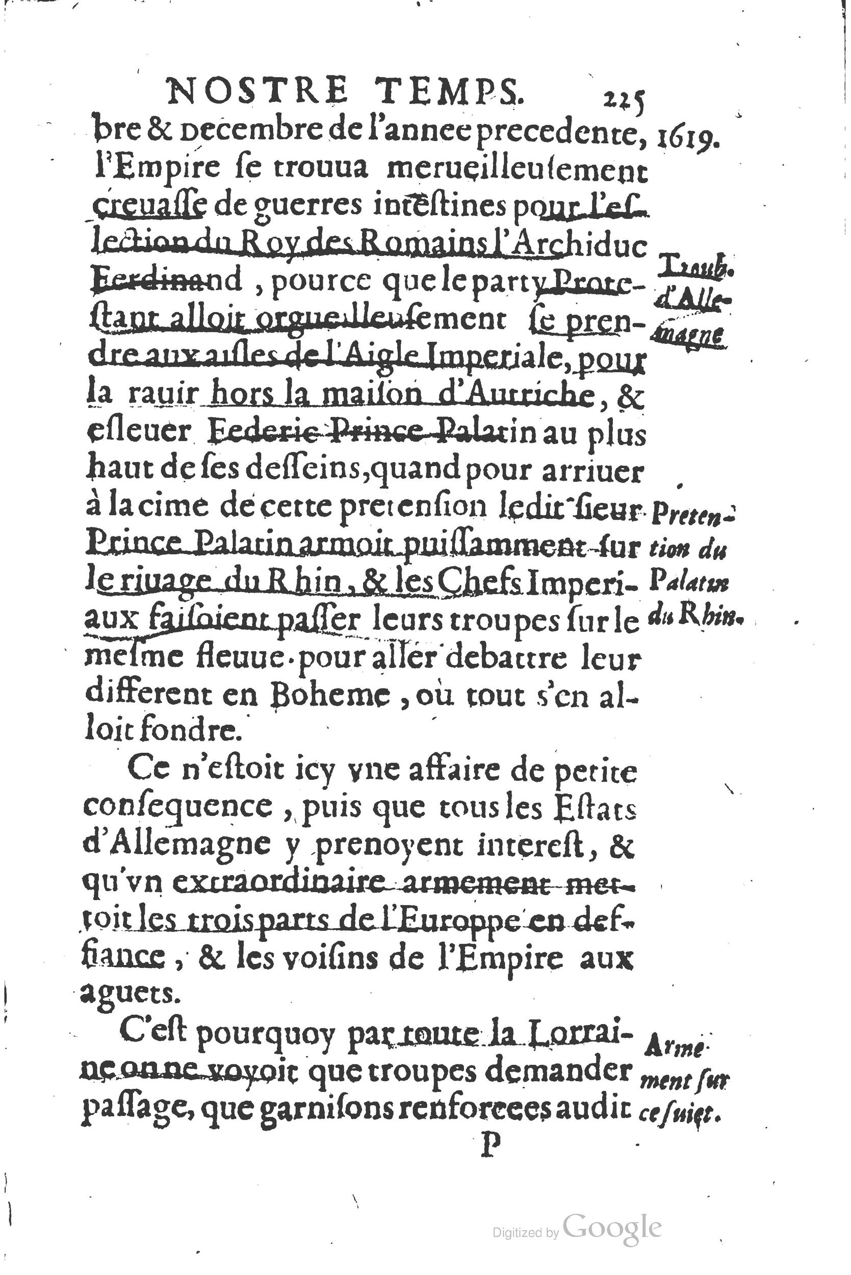 1626 - Joseph Bouillerot - Trésor de l’histoire générale de notre temps - BSB Munich