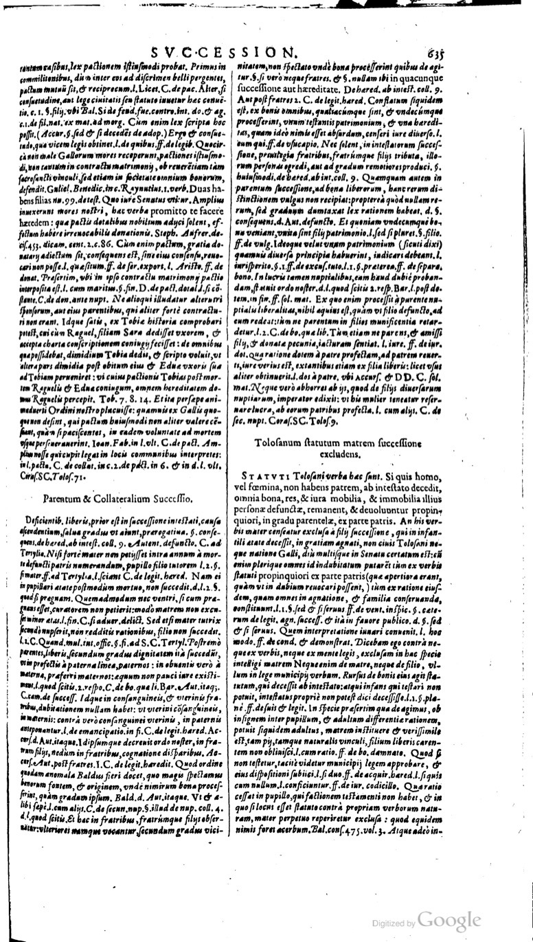 1629 - Veuve Nicolas Buon - Trésor du droit français (21754 T. 3) - BM Lyon
