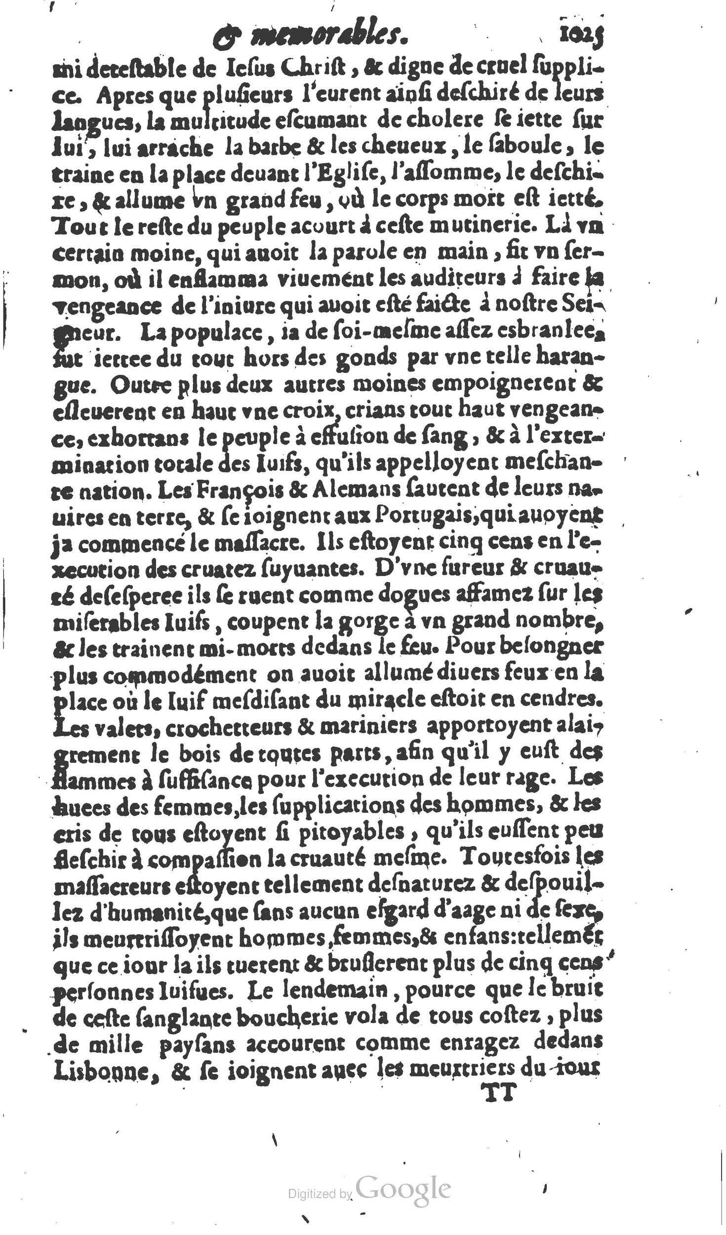 1610 - Paul Marceau - Trésor d’histoires admirables et mémorables - Princeton