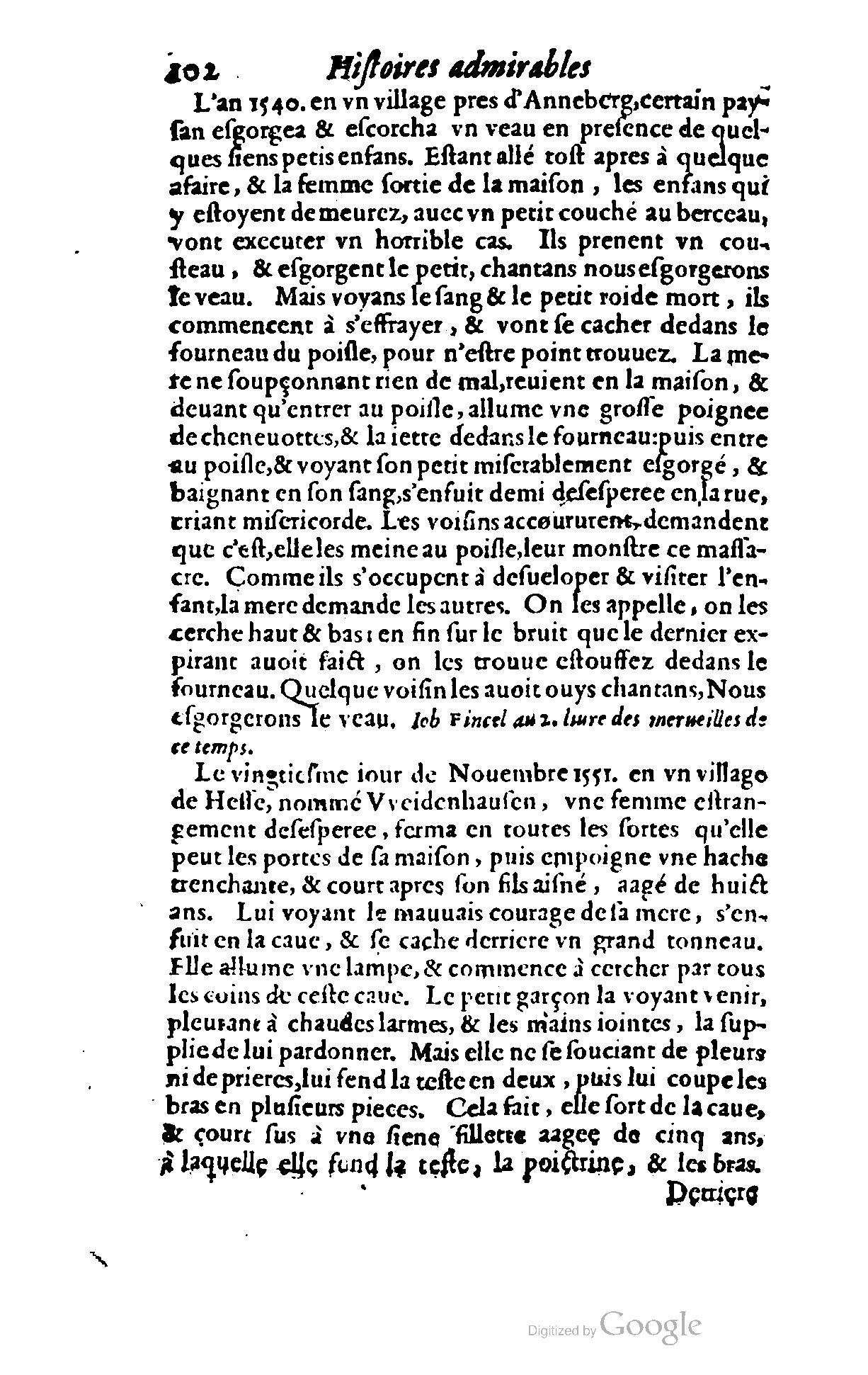 1620 - Samuel Crespin - Trésor d’histoires admirables et mémorables - BCU Lausanne 1620 - Samuel Crespin - Trésor d’histoires admirables et mémorables - BCU Lausanne