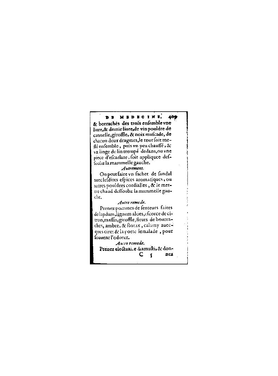 1578 - Benoît Rigaud - Trésor de médecine tant théorique que pratique - BnF