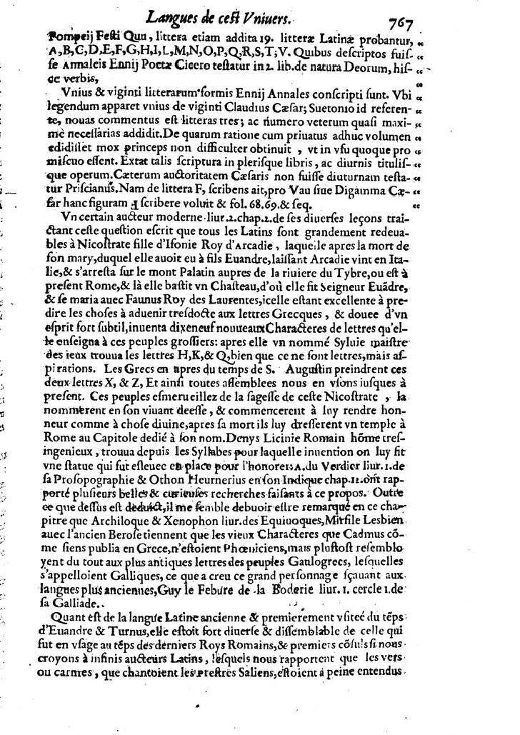 1613 - Matthieu Berjon - Trésor de l’histoire des langues de cet univers - BM Lyon