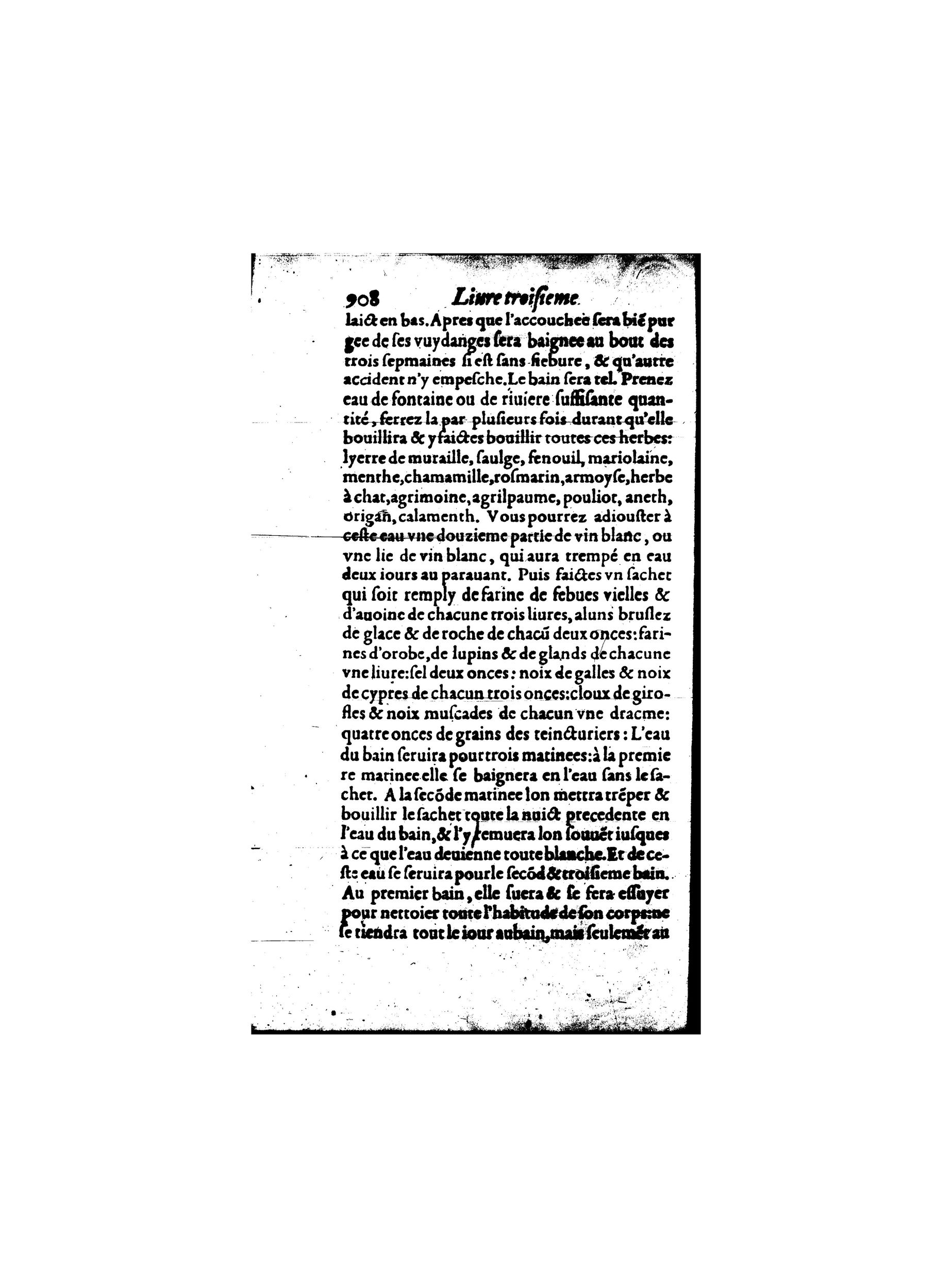 1587 - Jacques du Puis - Trésor des remèdes secrets pour les maladies des femmes - BnF