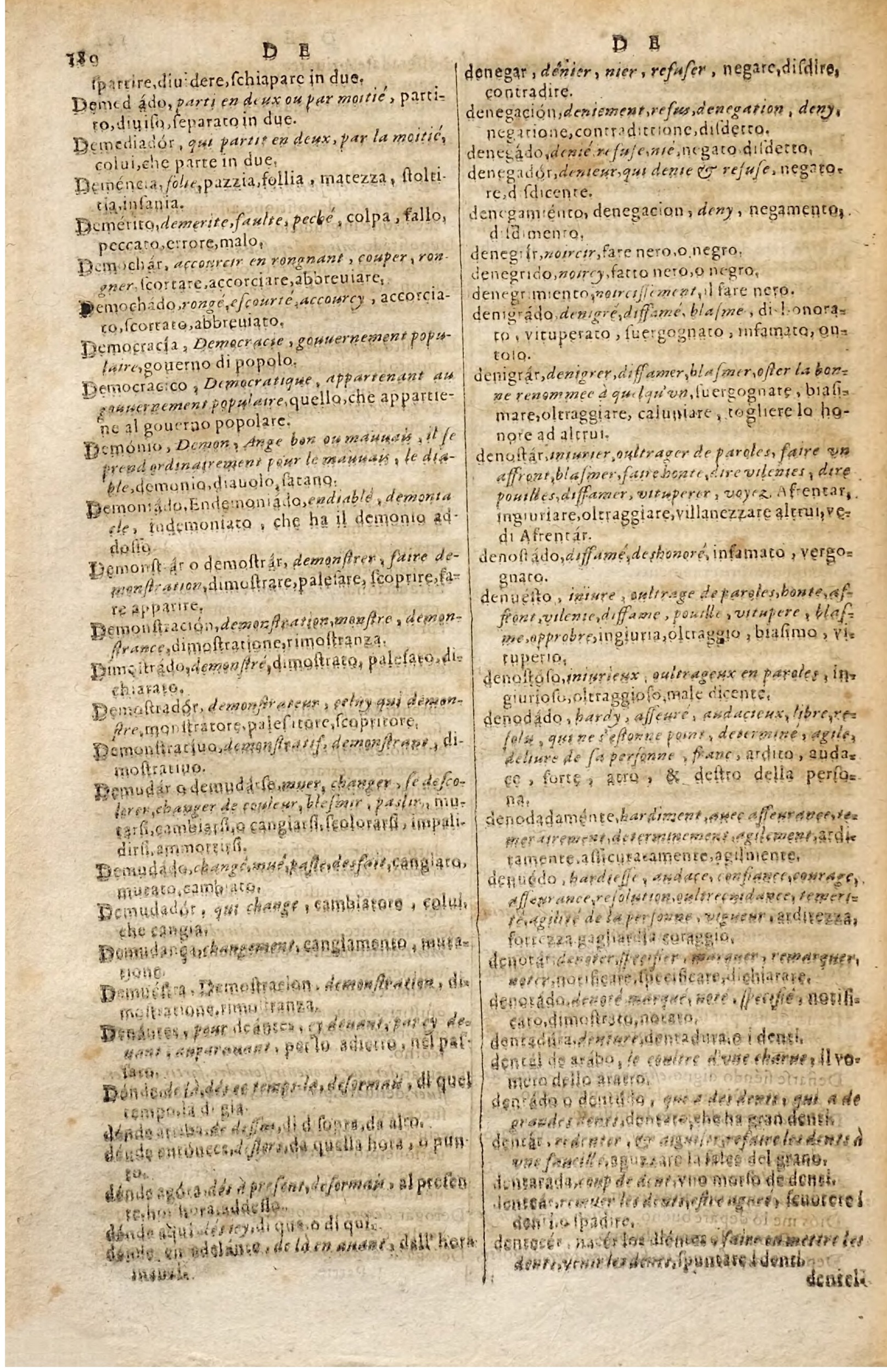 1627 - Jacques Crespin - Trésor des trois langues - Regensburg