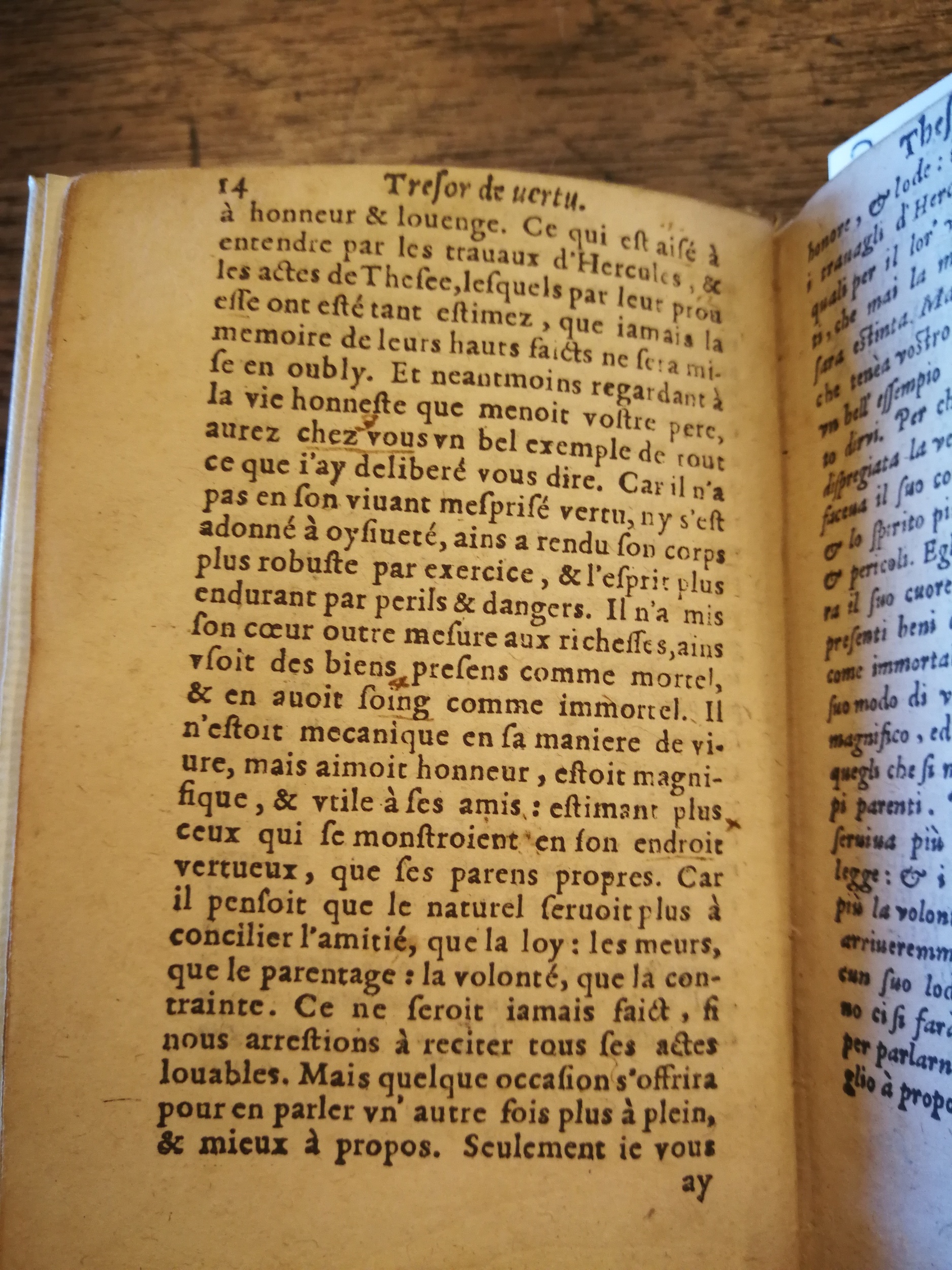 1576 - Benoît Rigaud - Trésor de vertu - BNC Florence
