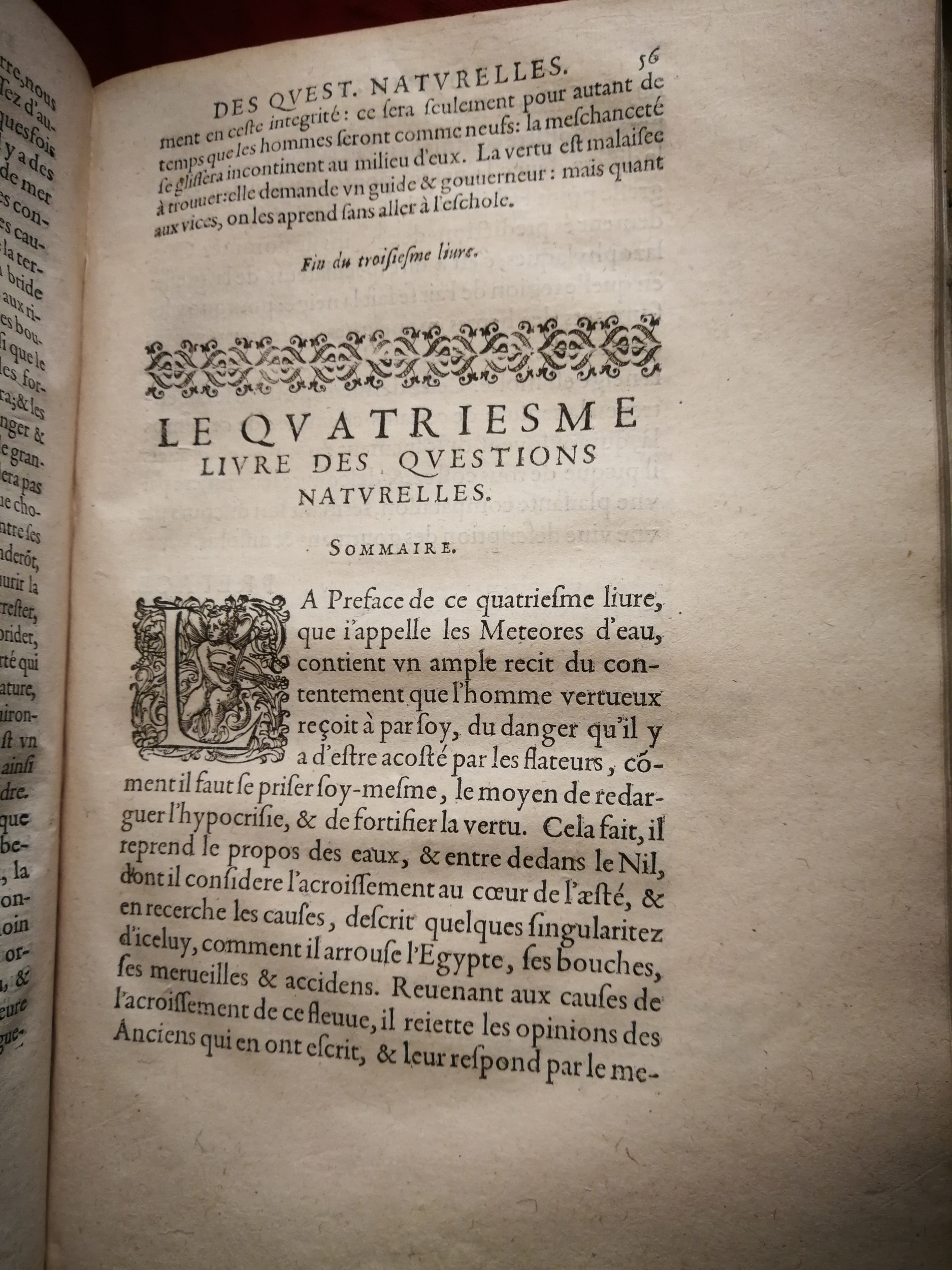 1595 - Jean Houzé - Œuvres morales et mêlées de Sénèque, Trésor de philosophie morale - T. 3 - BnF