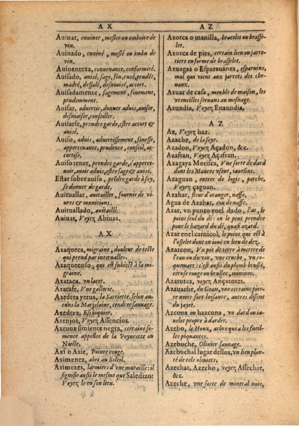 1607 - Marc Orry - Trésor des deux langues espagnole et française (Première et Seconde parties) - ÖNB Wien
