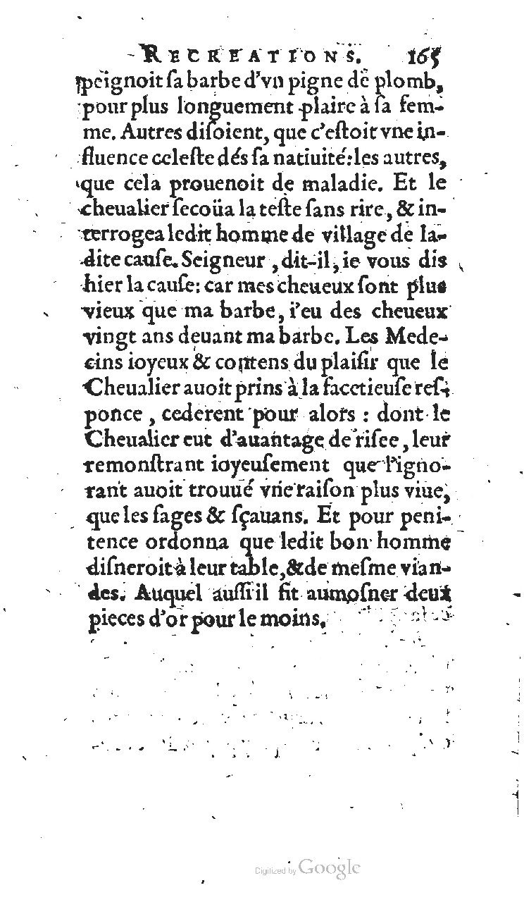 1627 - Jean Delamare - Trésor des récréations - BSB Munich