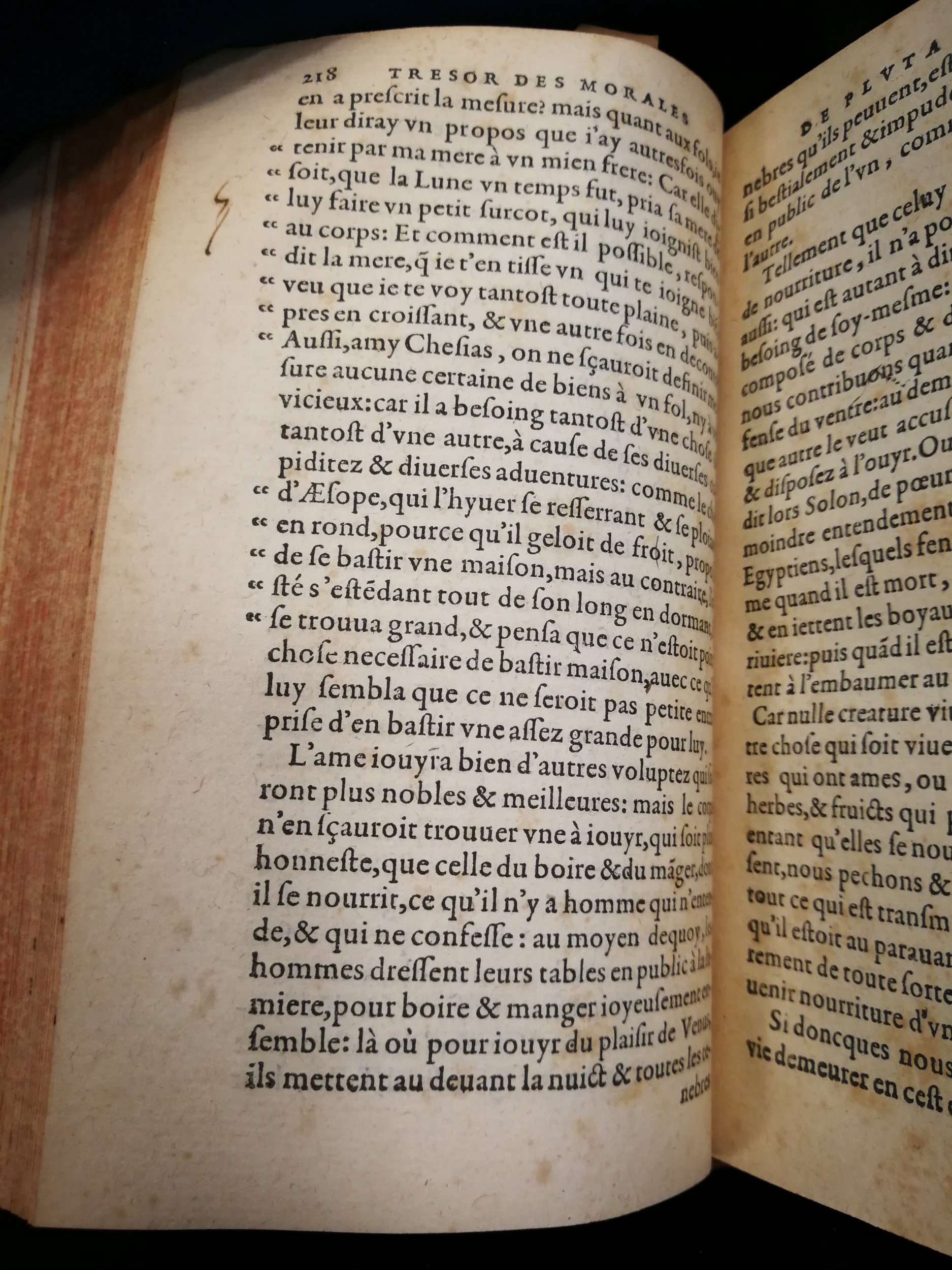1577 - Jean Poupy - Trésor des morales de Plutarque - Les Méjanes, Aix-en-Provence 1577 - Jean Poupy - Trésor des morales de Plutarque - Les Méjanes, Aix-en-Provence