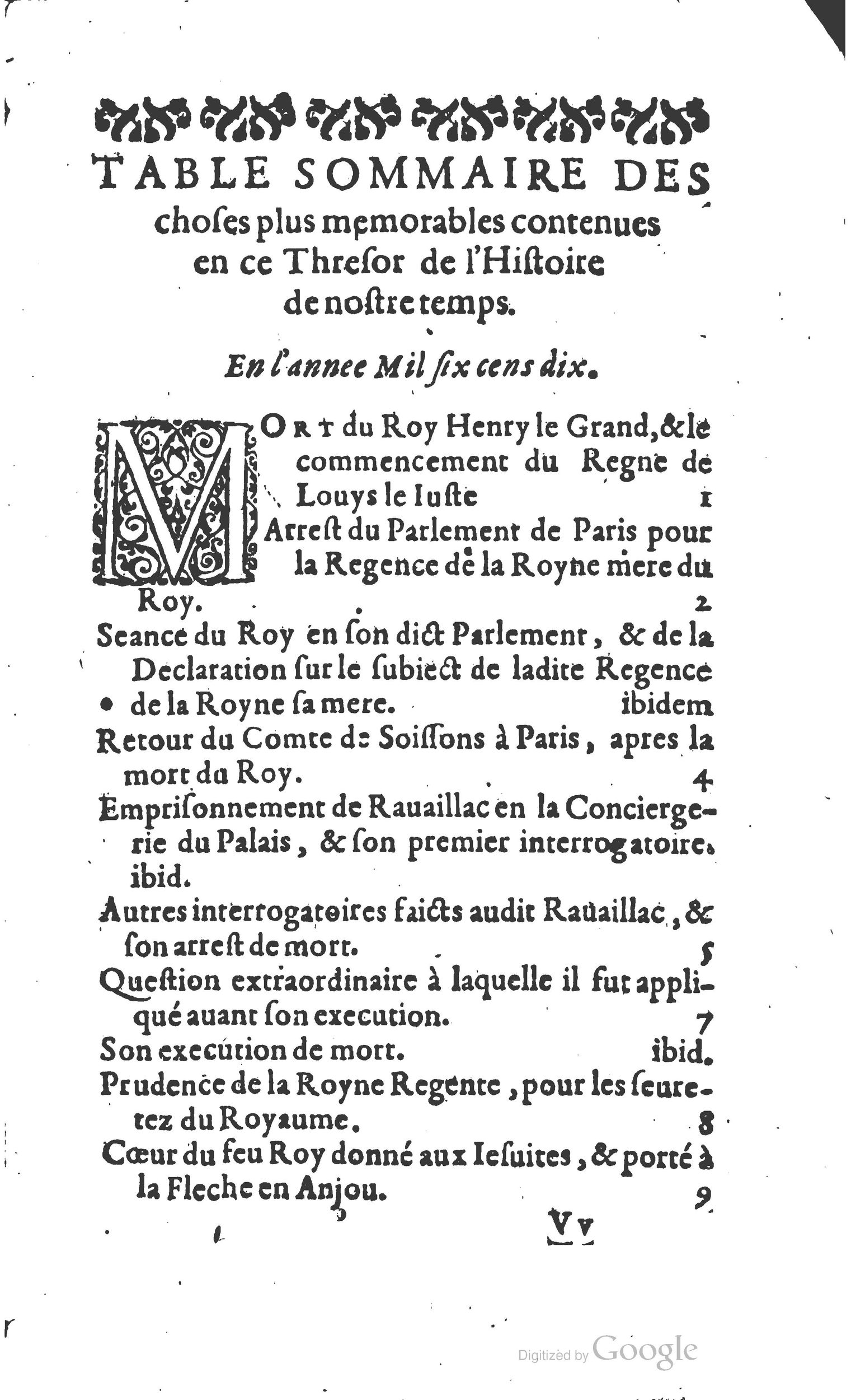 1624 - Joseph Bouillerot - Trésor de l’histoire générale de notre temps - BM Lyon 1624 - Joseph Bouillerot - Trésor de l’histoire générale de notre temps - BM Lyon