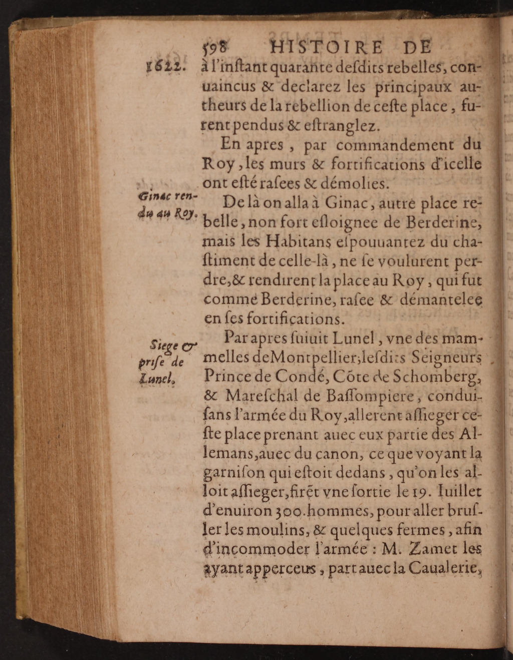 1626 - Joseph Bouillerot - Trésor de l’histoire générale de notre temps - BnF Arsenal