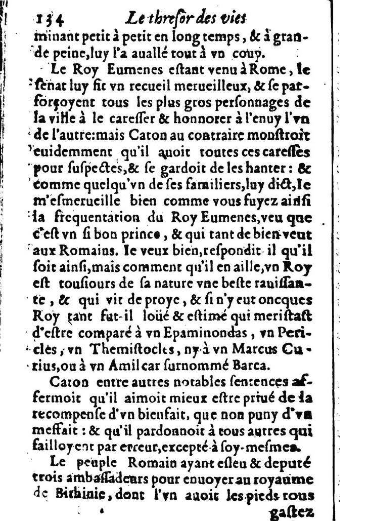 1611 - Pierre Rigaud - Trésor des vies de Plutarque - BM Lyon
