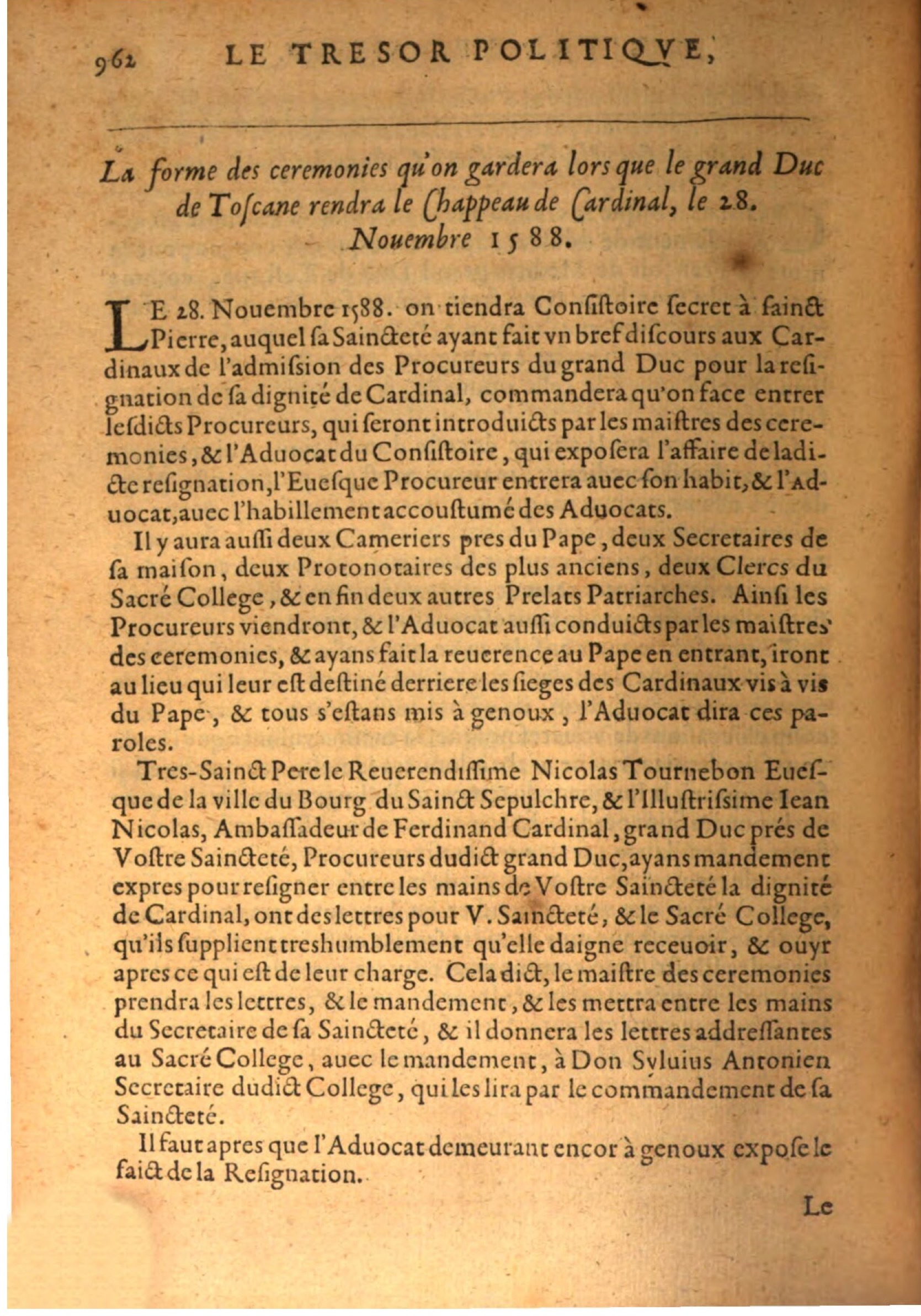 1608 - Pierre Chevalier - Trésor politique - BSB Munich