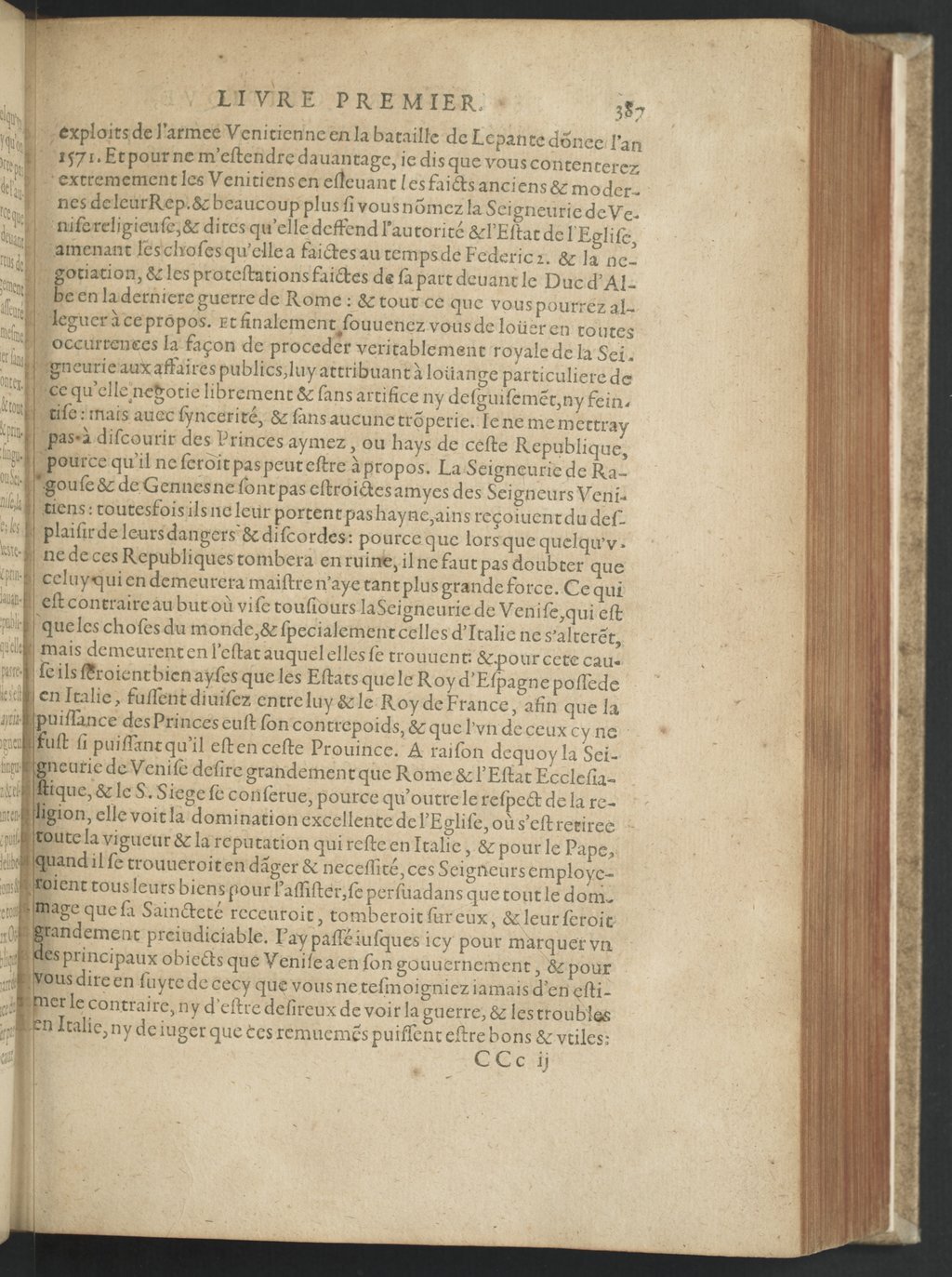1608 - Nicolas Du Fossé - Trésor politique - BnF Tolbiac