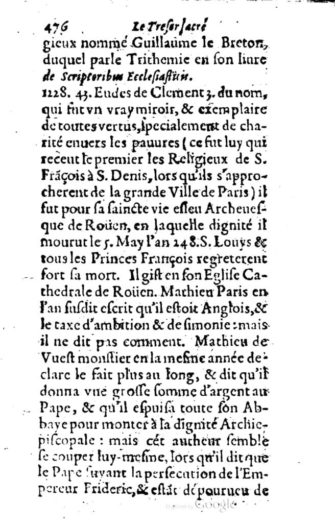 1636 - Jean Billaine - Trésor sacré ou inventaire des saintes reliques - British Library