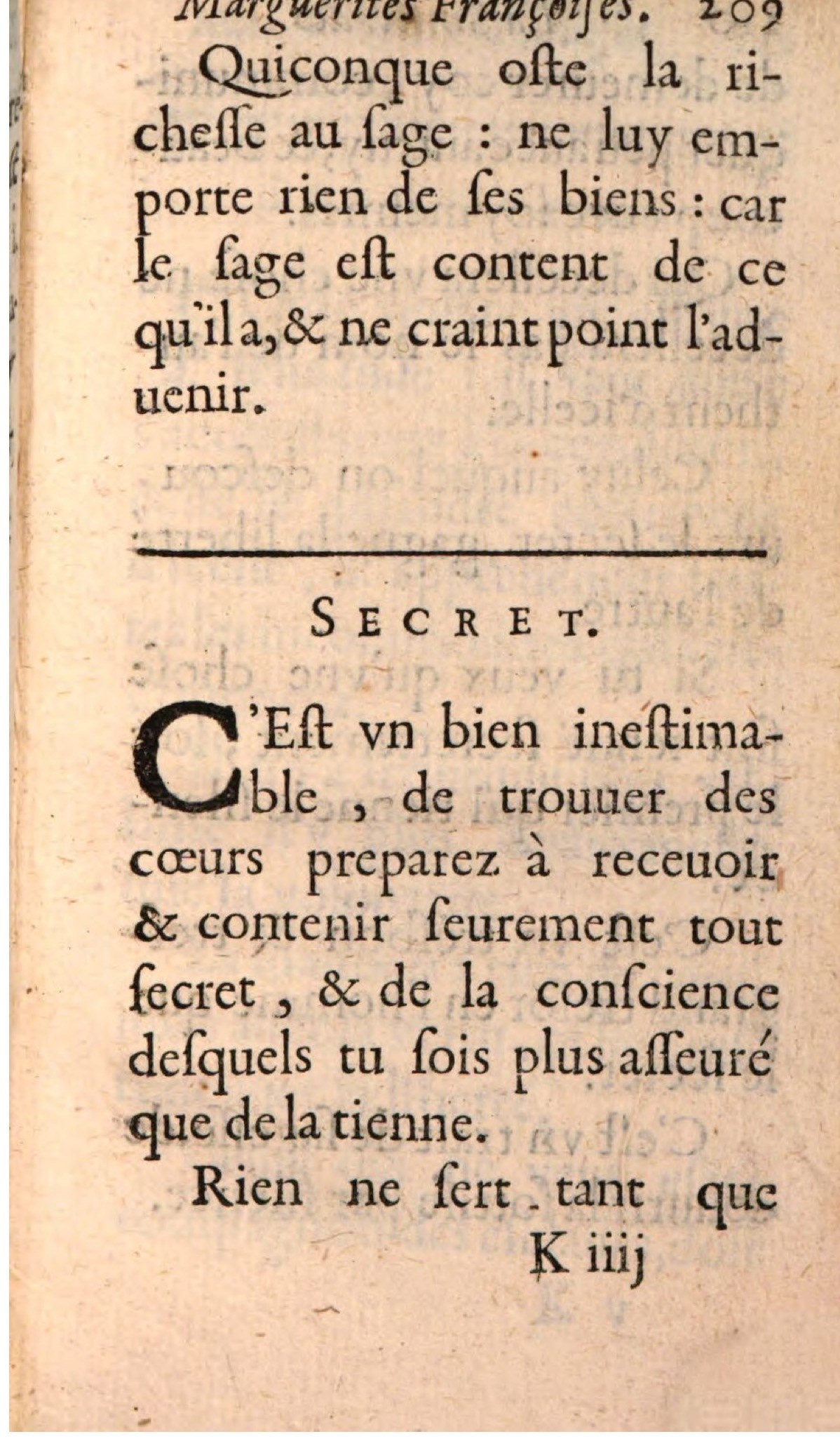 1611 - Théodore Reinsart - La Suitte des marguerites françoises, ou second thresor du bien dire - BSB Munich