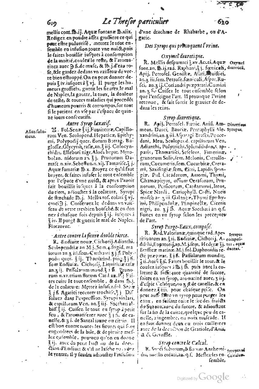 1616 - Étienne Gamonet - Grand trésor ou dispensaire - BSB Munich