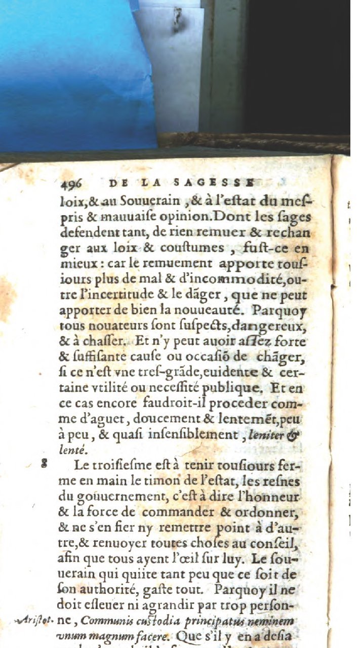 1606 - François Lefebvre - Trésor de la sagesse - BCU Lausanne
