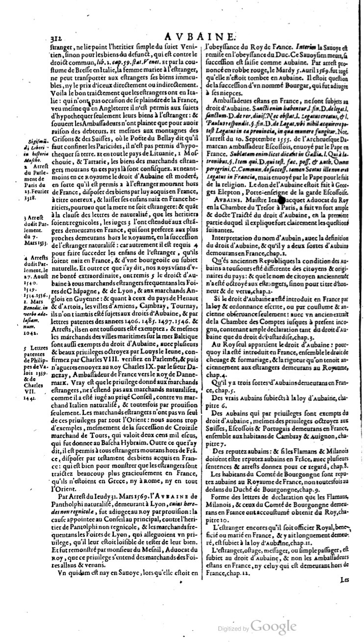 1629 - Veuve Nicolas Buon - Trésor du droit français (21754 T. 1) - BM Lyon