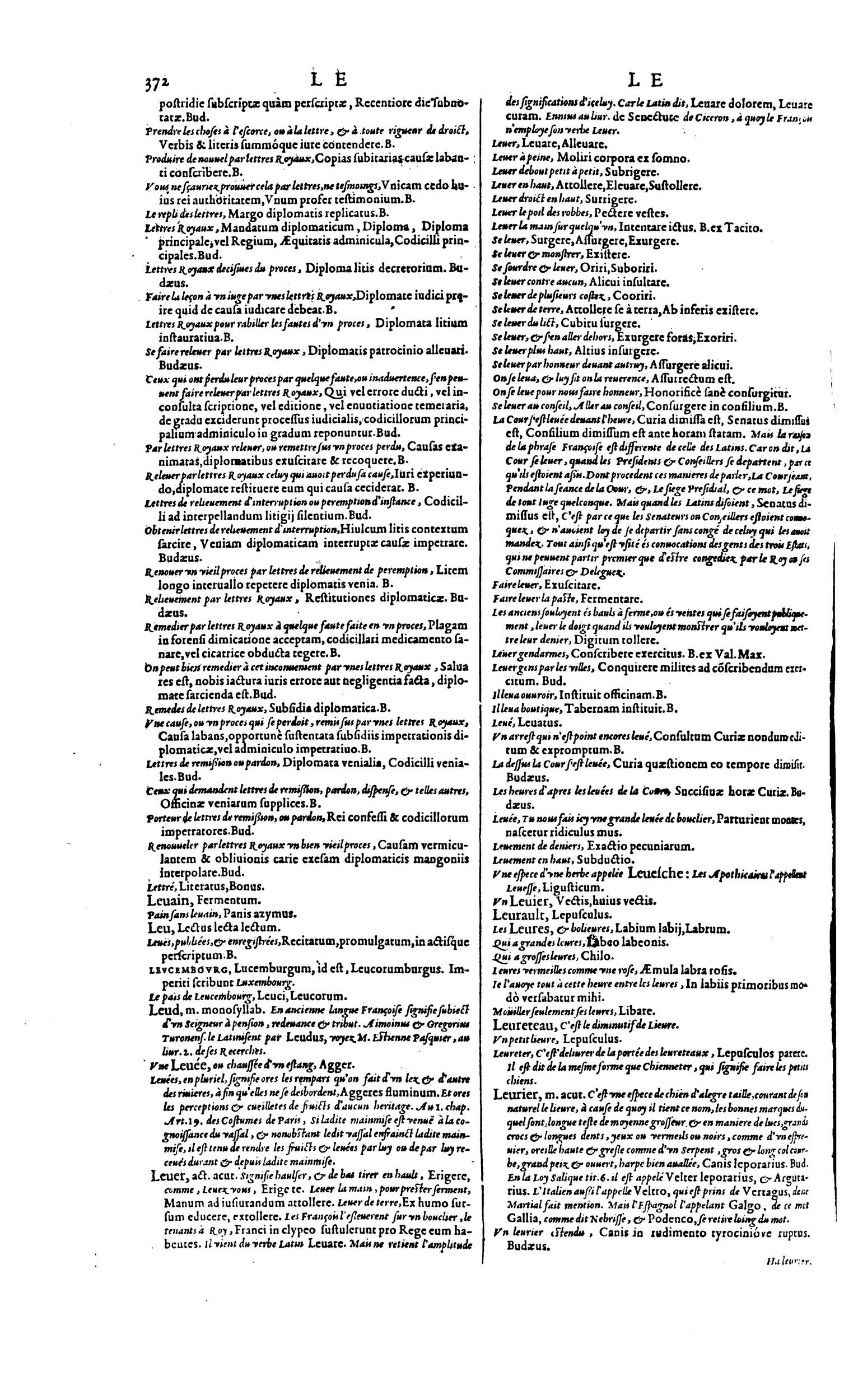 1606 - David Douceur - Trésor de la langue française - BM Lyon 1606 - David Douceur - Trésor de la langue française - BM Lyon