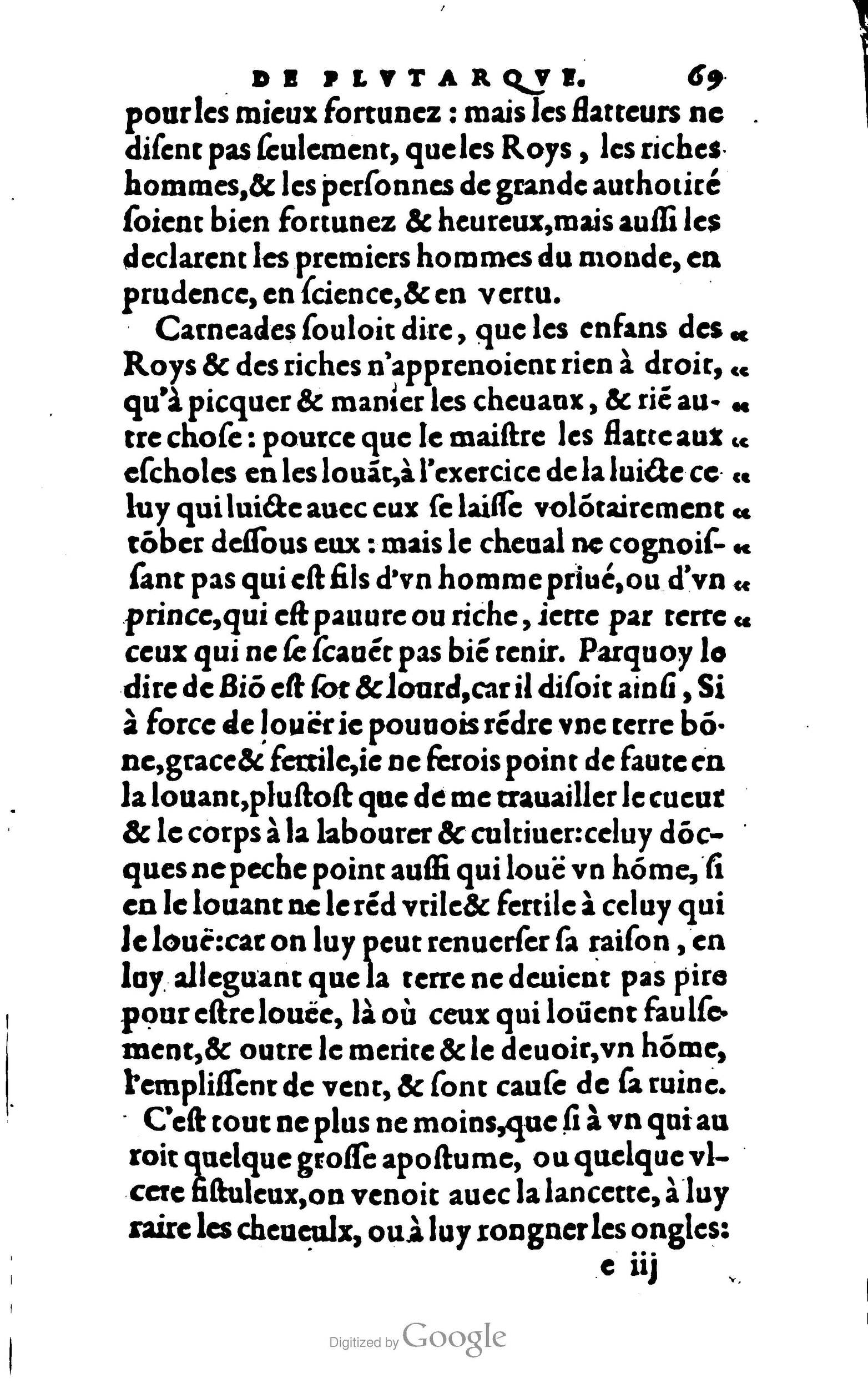 1578 - Jean Poupy - Trésor des morales de Plutarque - BSB Munich