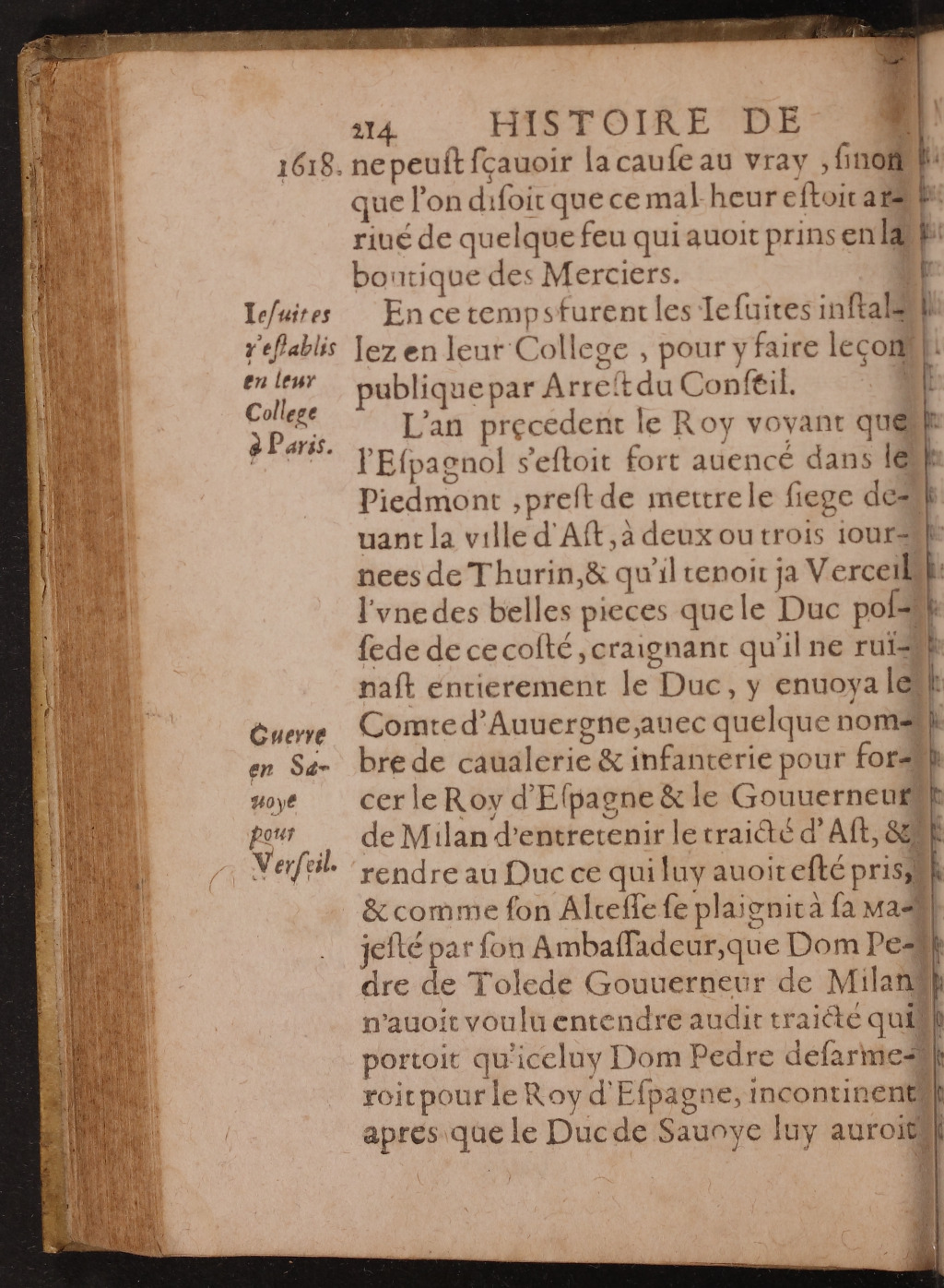 1626 - Joseph Bouillerot - Trésor de l’histoire générale de notre temps - BnF Arsenal