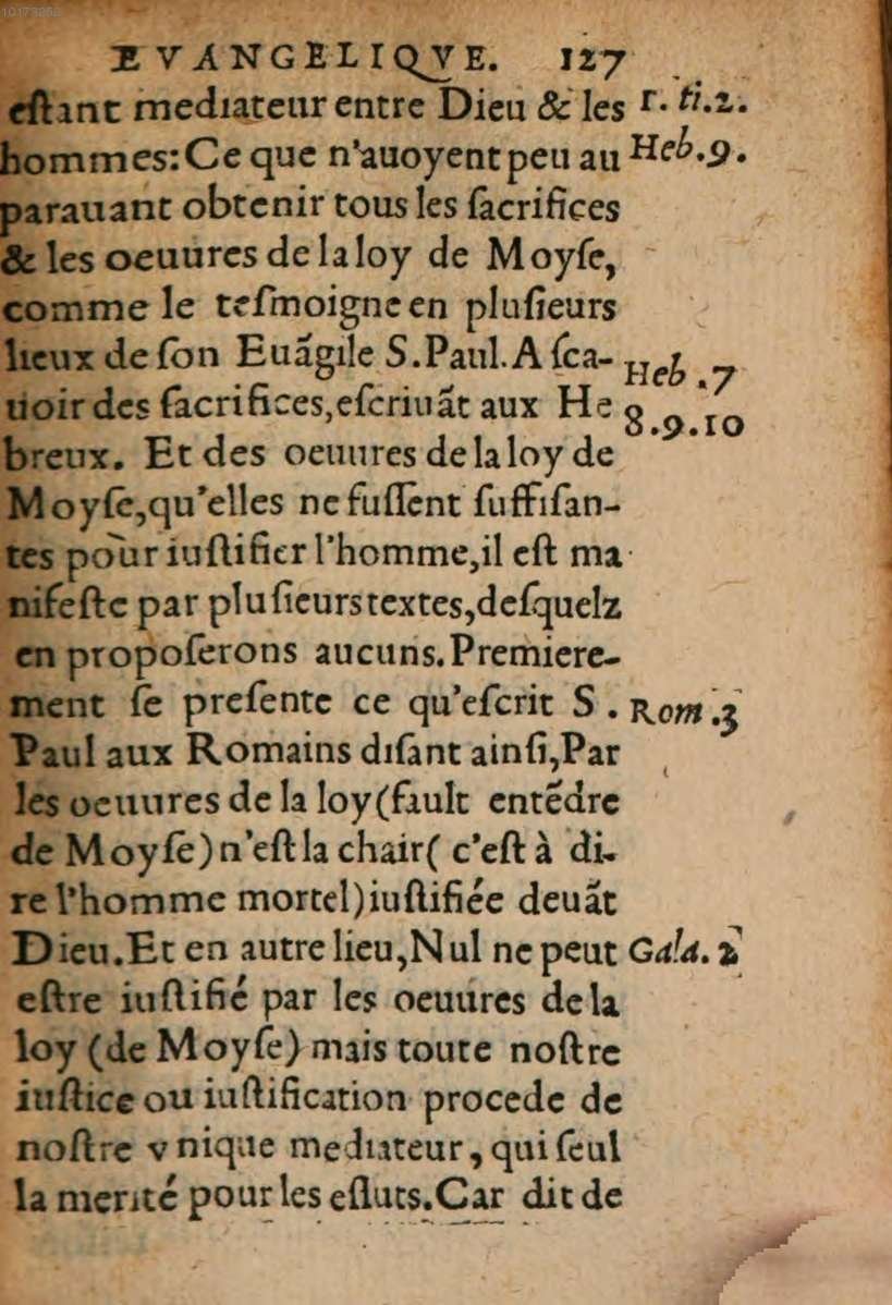 1548 - René Avril et Vivant Gaulterot - Perle précieuse évangélique et Trésor divin - BSB Munich