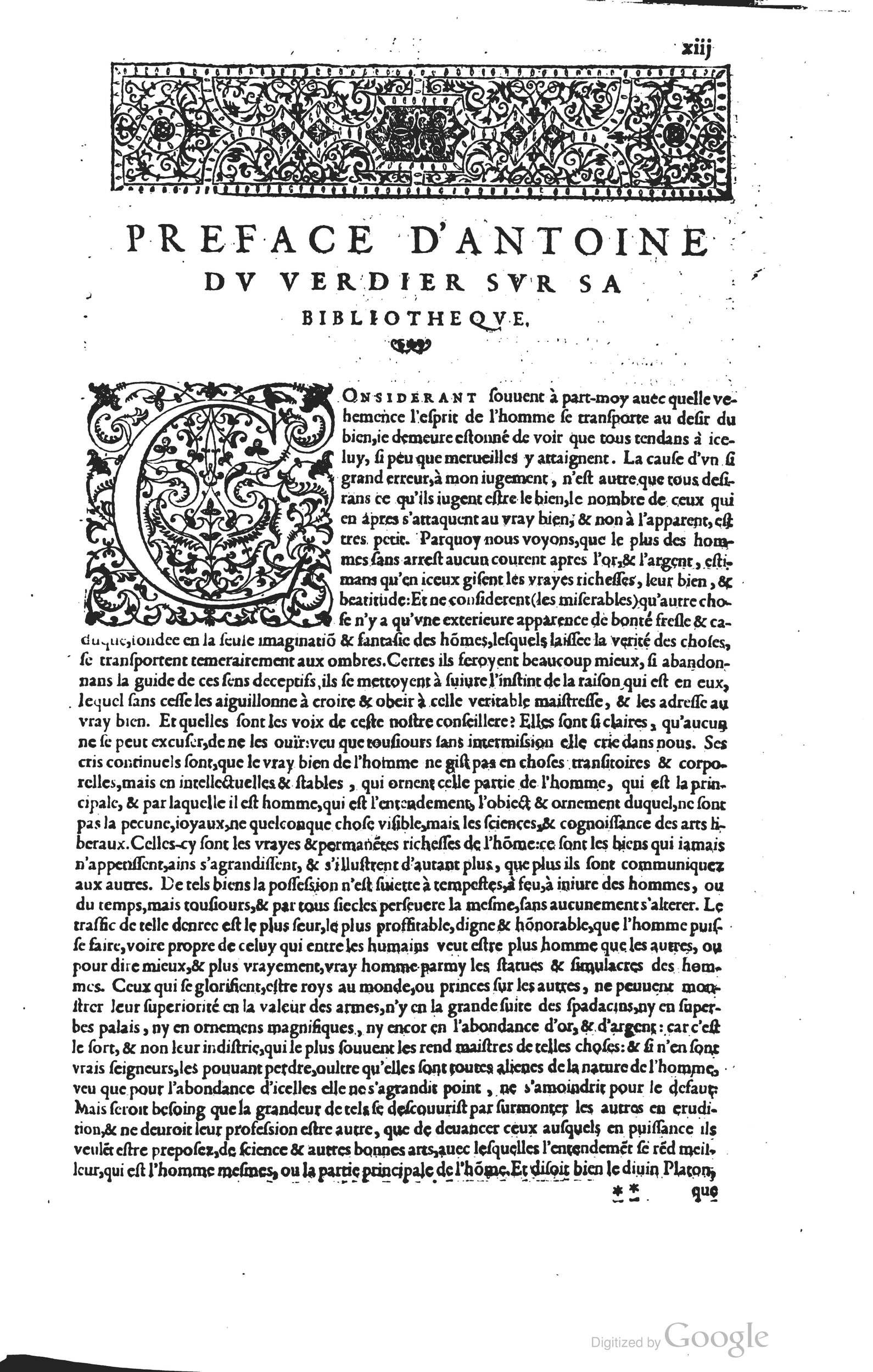 1585 - Barthélemy Honorat - Bibliothèques françaises - BSB Munich