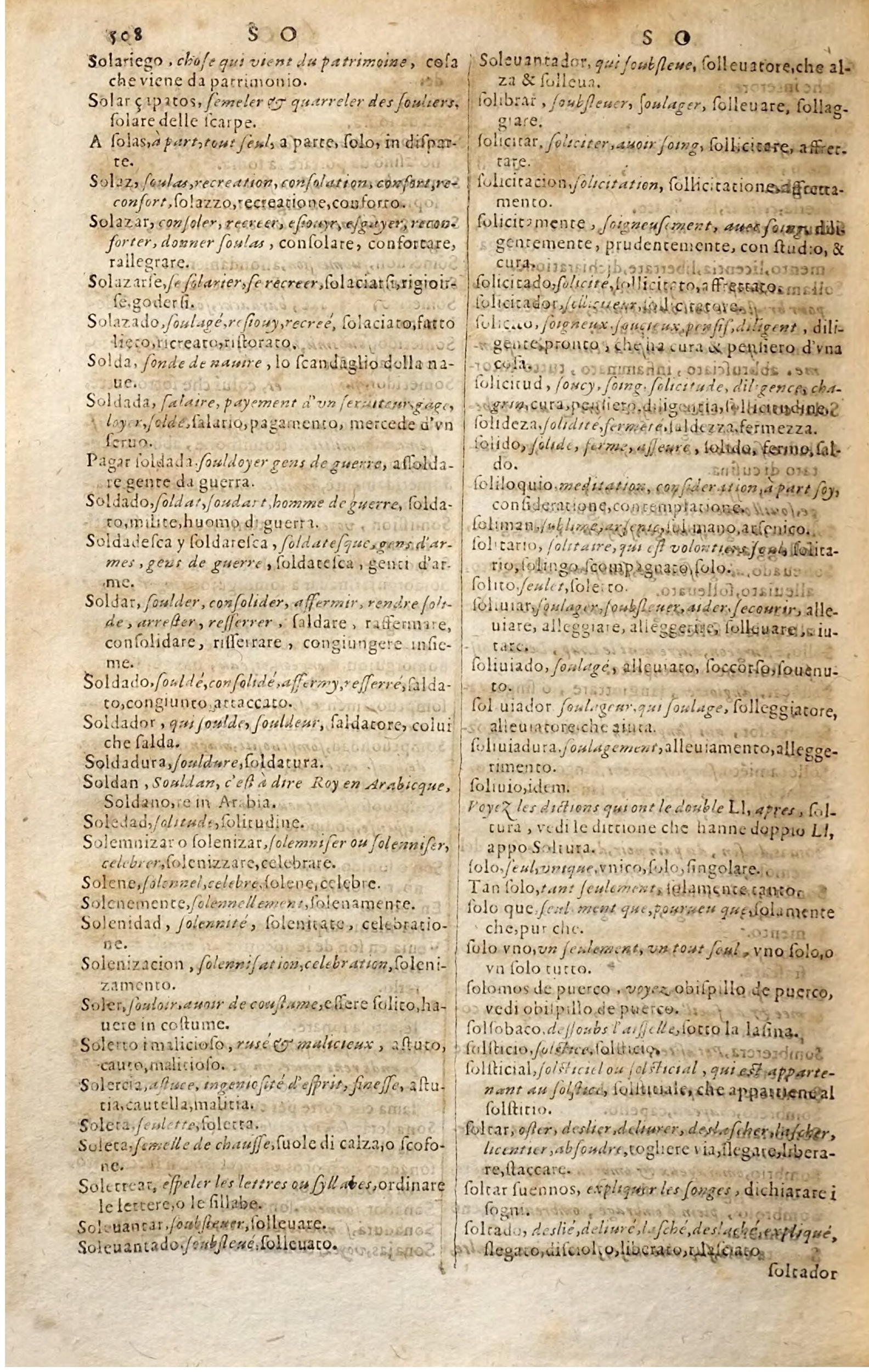 1627 - Jacques Crespin - Trésor des trois langues - Regensburg