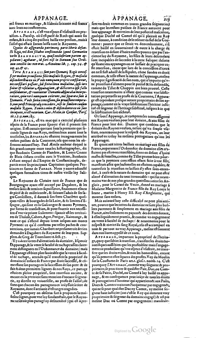 1629 - Veuve Nicolas Buon - Trésor du droit français (21754 T. 1) - BM Lyon