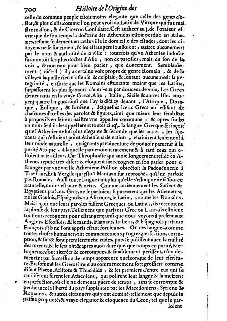 1613 - Matthieu Berjon - Trésor de l’histoire des langues de cet univers - BM Lyon