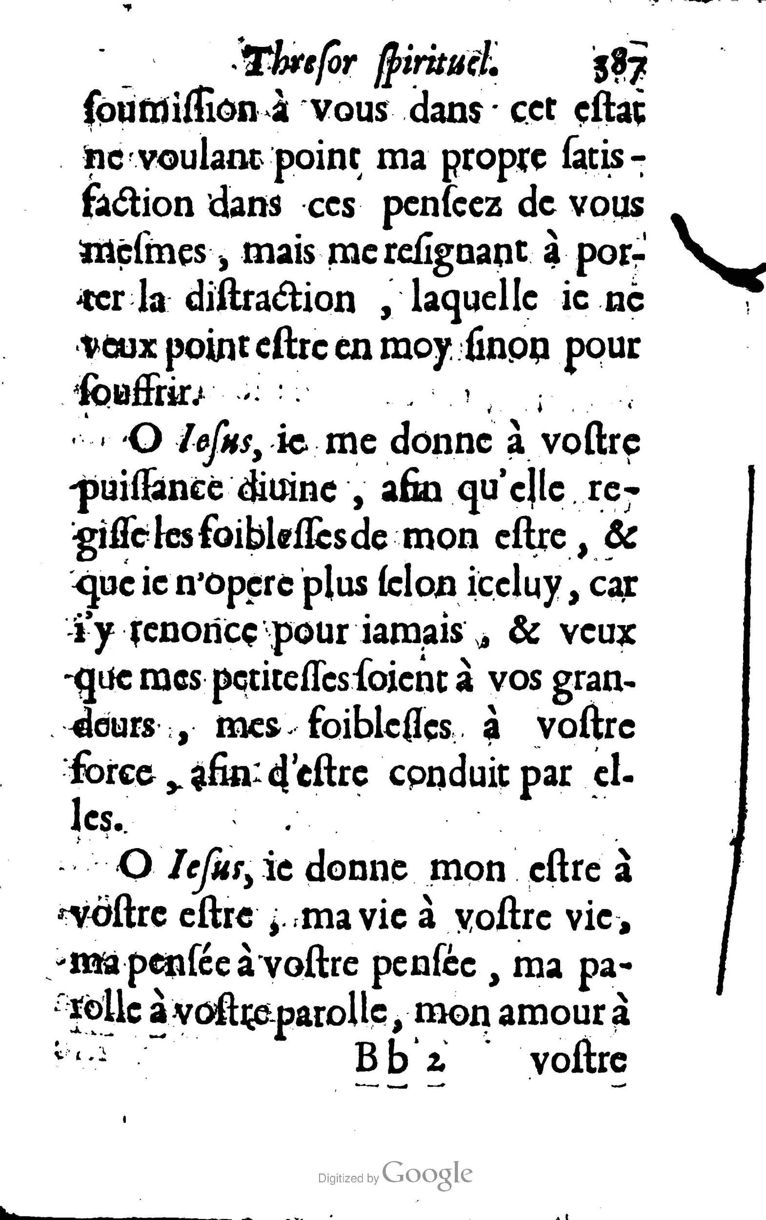 1633 - François Waudré - Trésor spirituel contenant les excellences du christianisme - BM Lyon