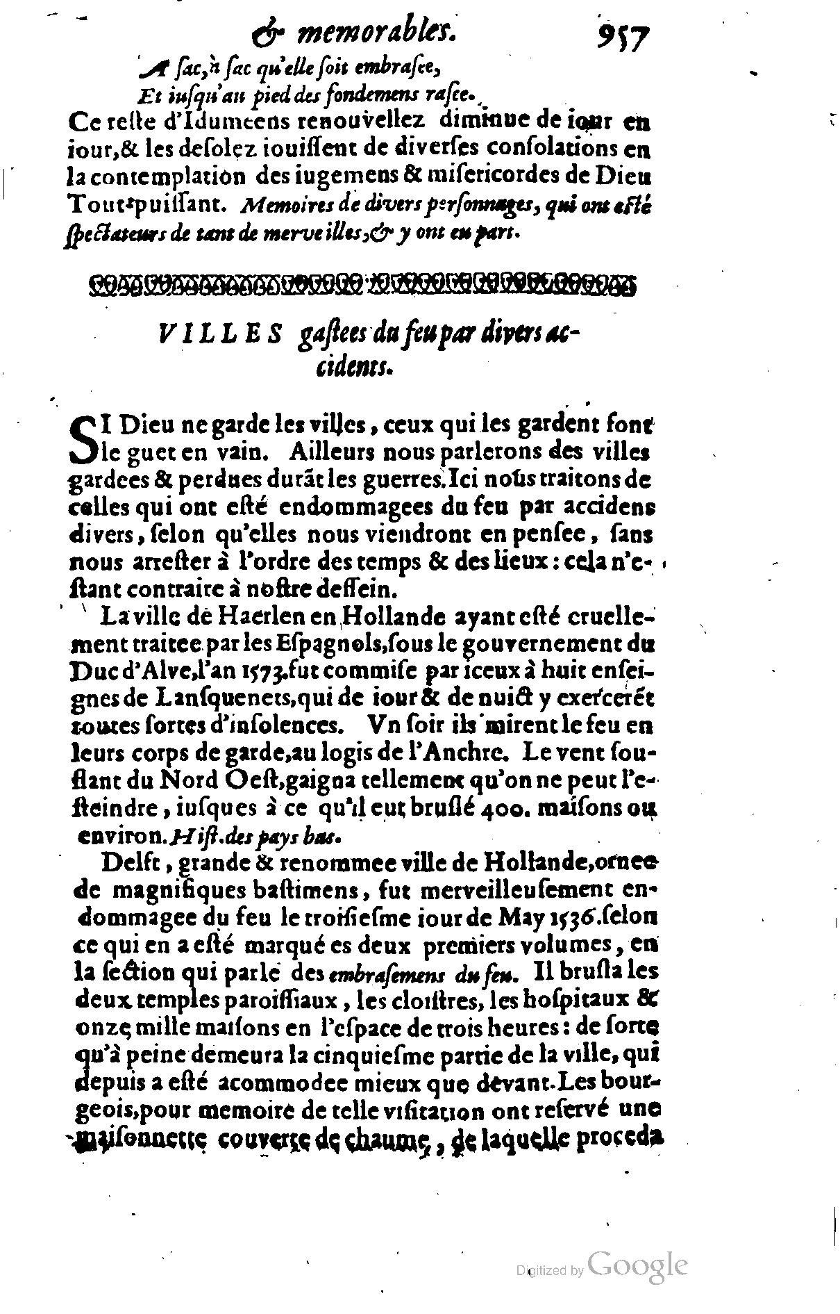 1628 - Jacques Crespin - Trésor d’histoires admirables et mémorables - BSB Munich