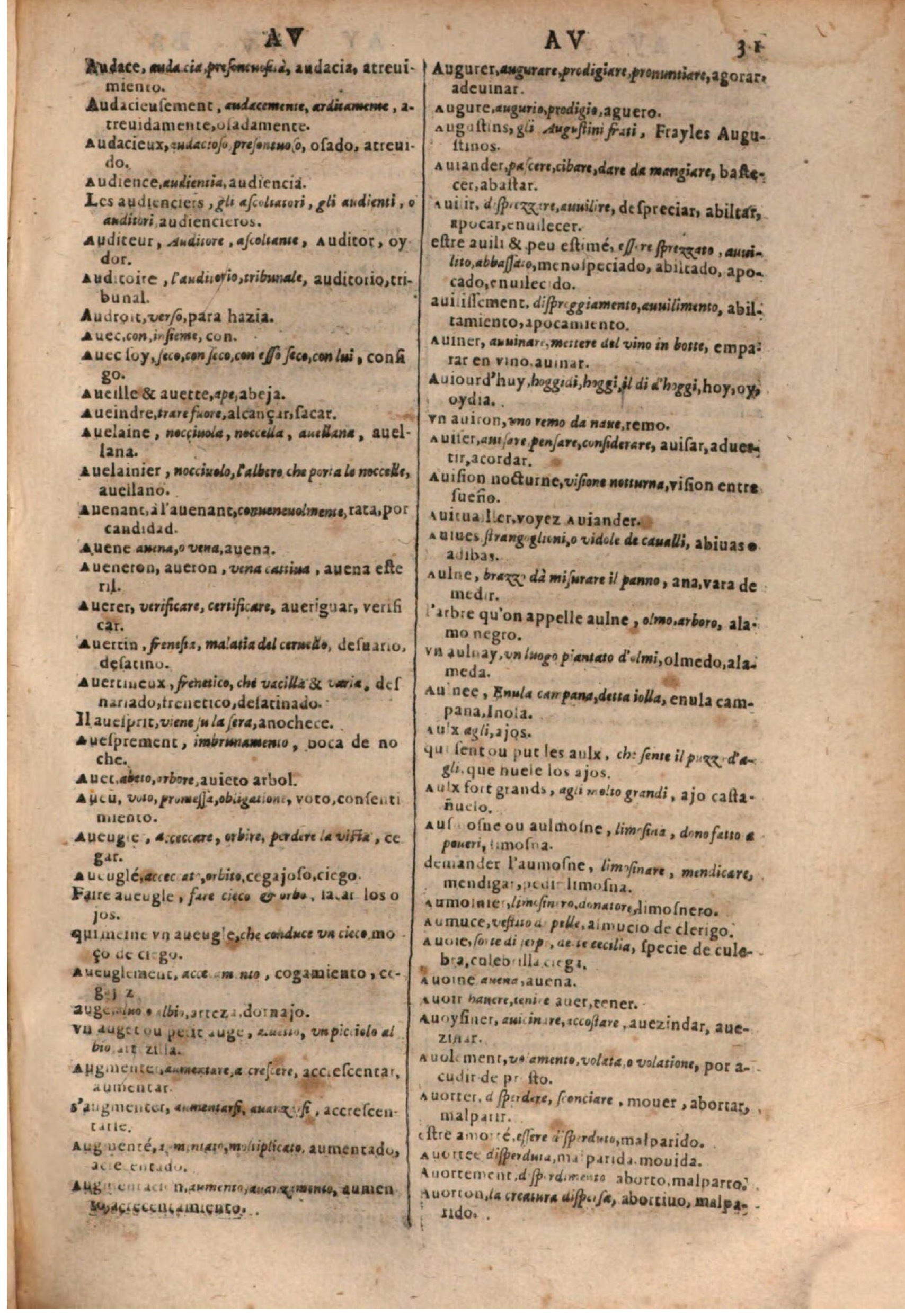 1637 - Jacques Crespin - Trésor des trois langues (Trois parties) - BSB Munich 1637 - Jacques Crespin - Trésor des trois langues (Trois parties) - BSB Munich