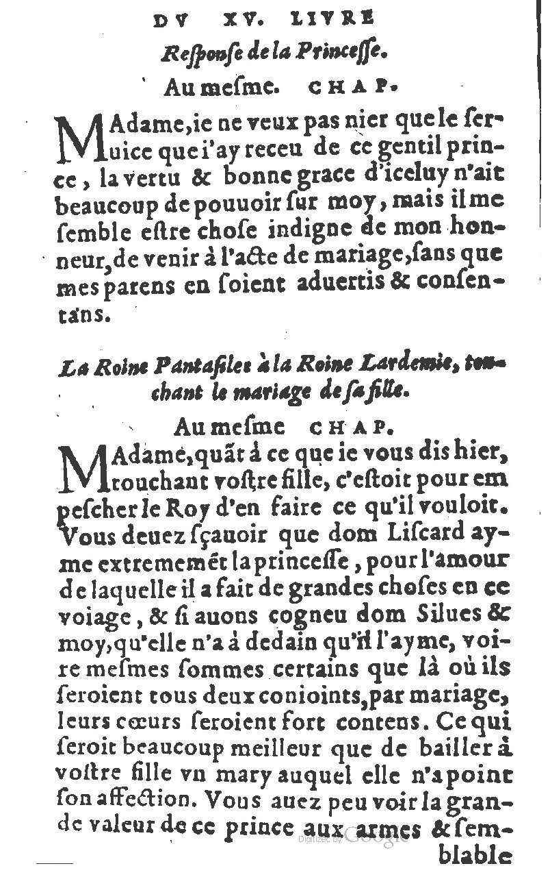 1582 - Jean Huguetan - Trésor des Amadis T. 1 - BM Lyon