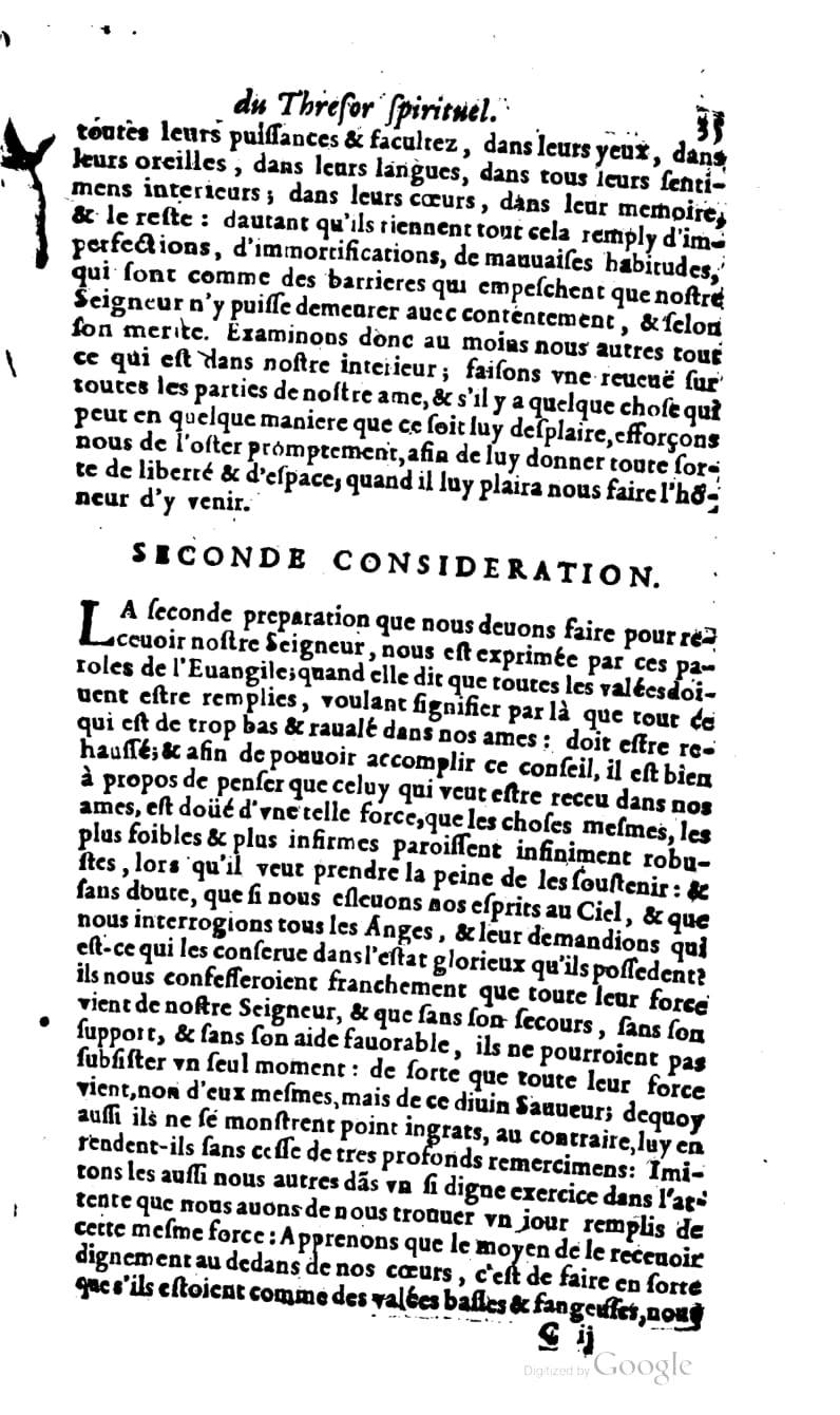 1637 - s.n. - Trésor spirituel des âmes religieuses - BM Lyon