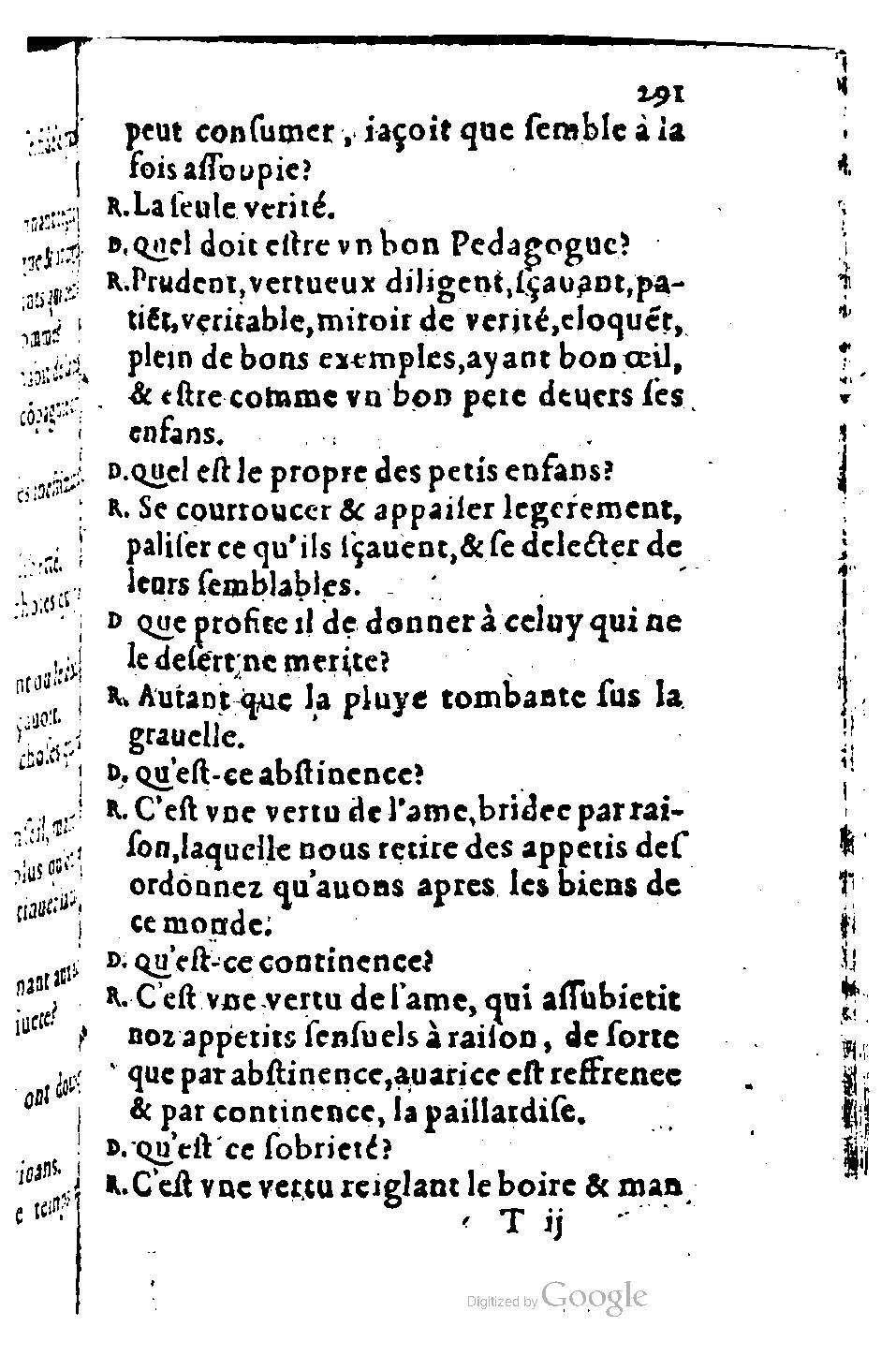 1582 - Nicolas Bonfons - Trésor des sentences dorées - BM Lyon