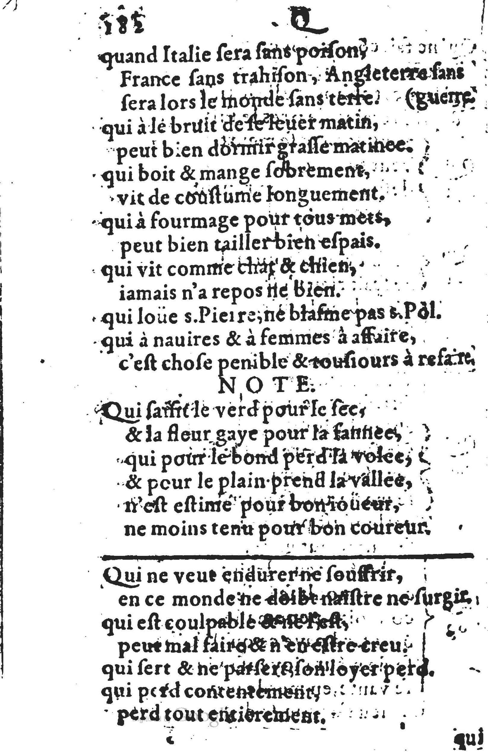 1578 - Nicolas Lescuyer - Trésor des sentences dorées - UGent