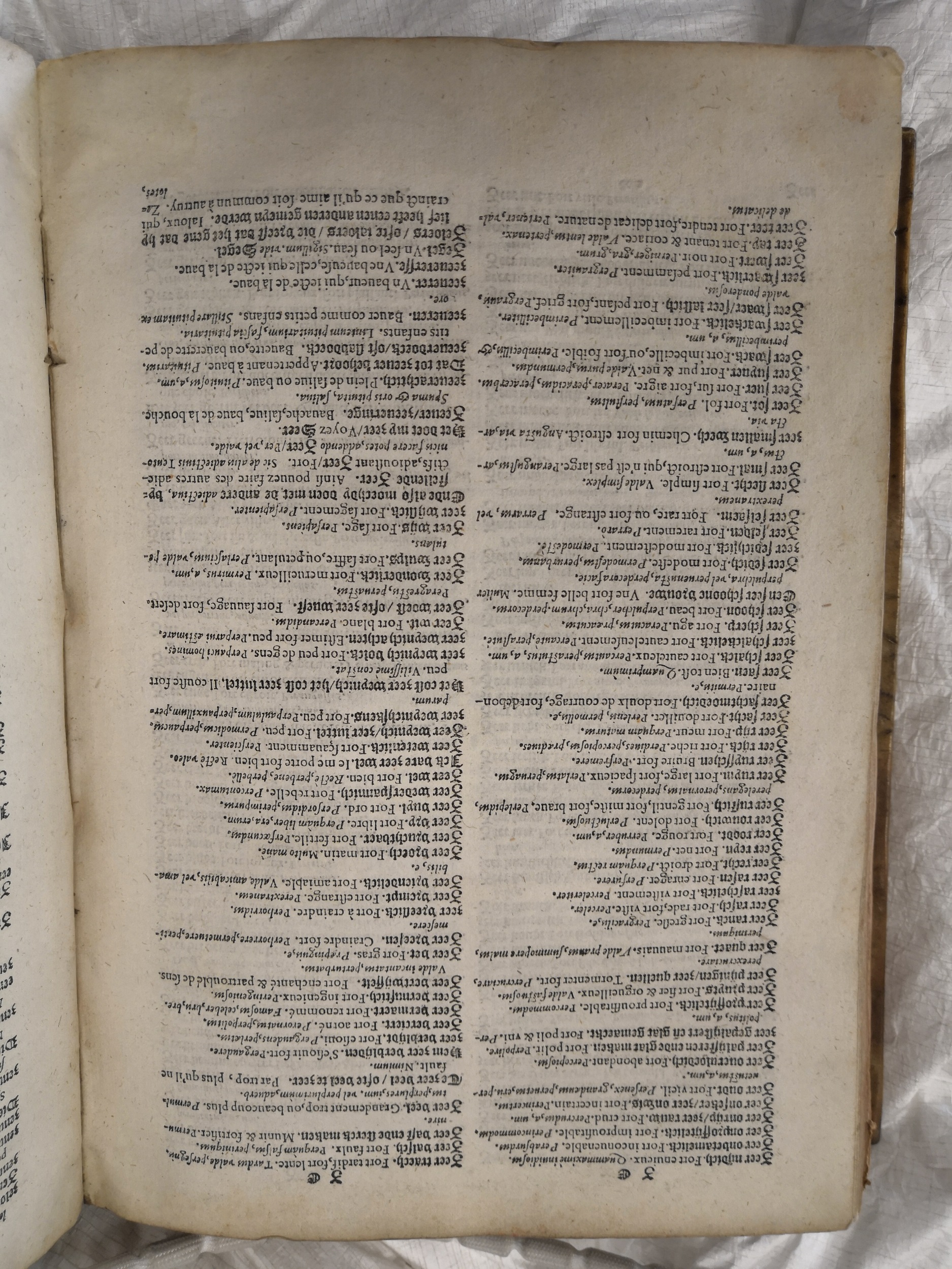 1573 - Christophe Plantin - Trésor du langage bas-allemand - Anvers Université