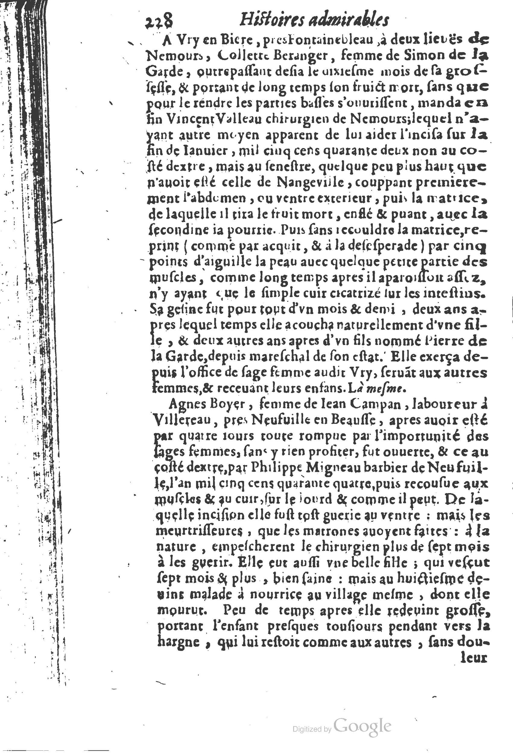 1610 - Paul Marceau - Trésor d’histoires admirables et mémorables - Princeton