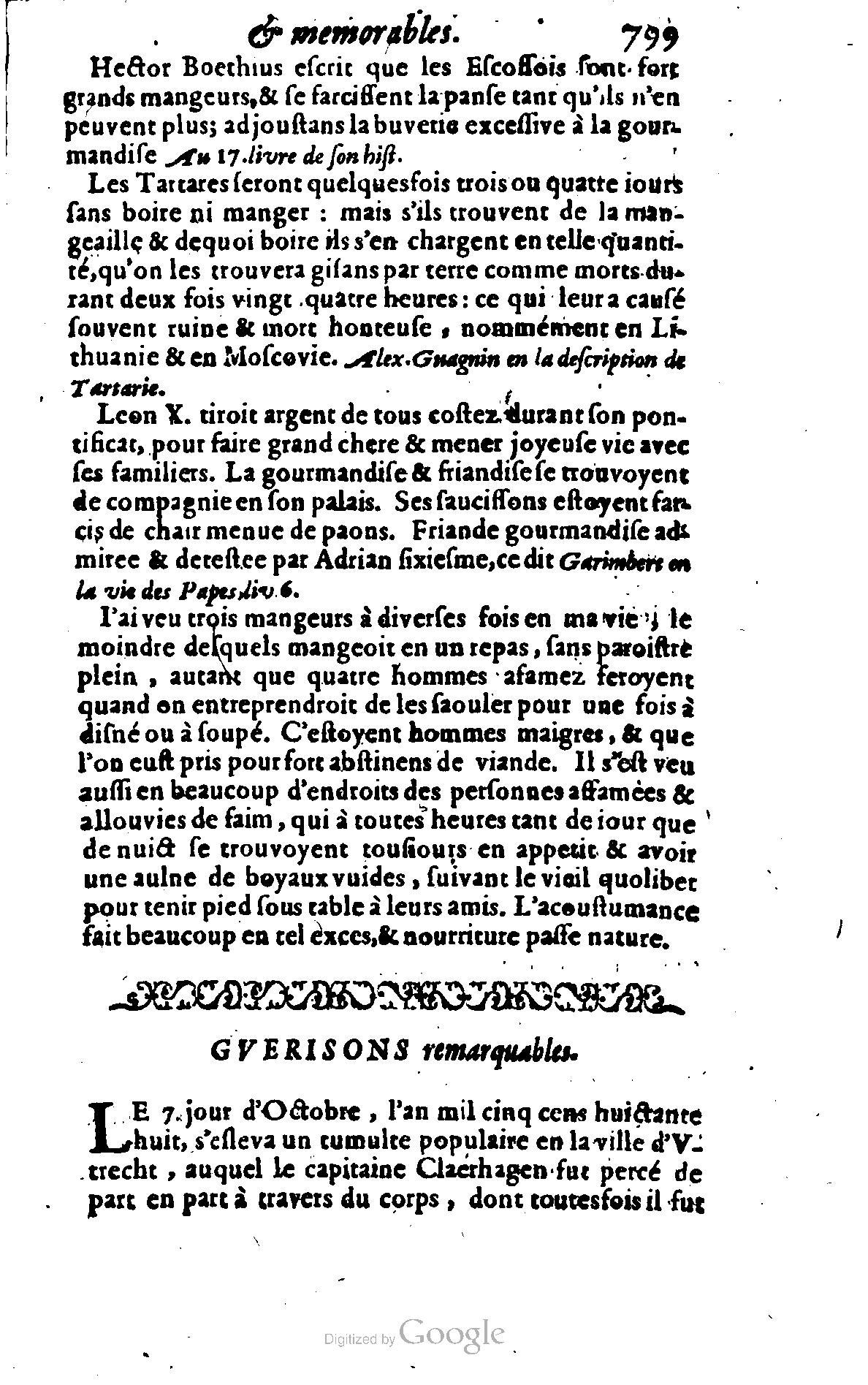 1628 - Jacques Crespin - Trésor d’histoires admirables et mémorables - BSB Munich