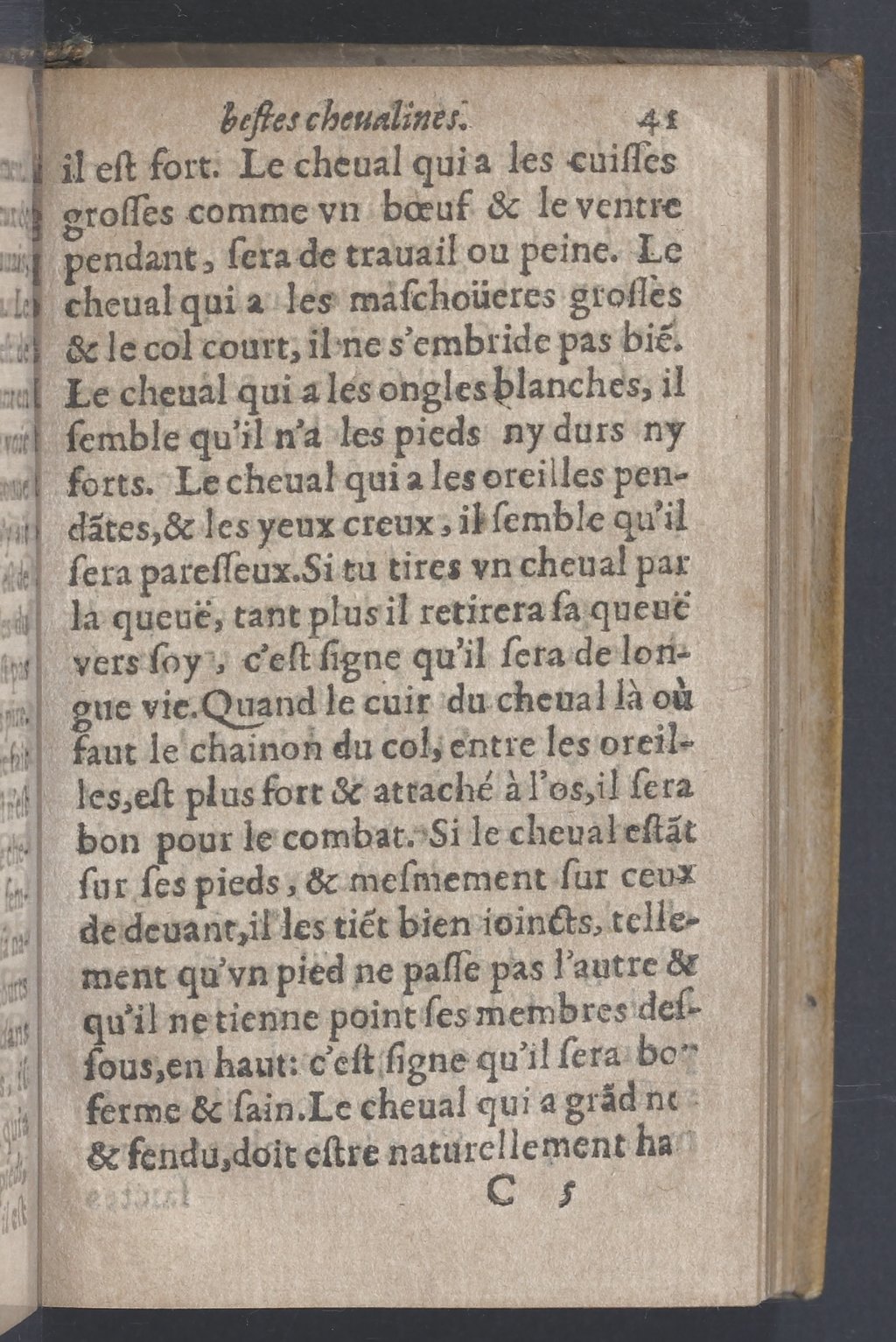 1619 - Pierre Rigaud - Trésor des bêtes chevalines - BnF