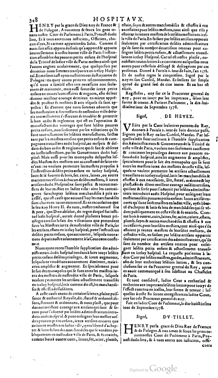 1629 - Veuve Nicolas Buon - Trésor du droit français (21754 T. 2) - BM Lyon