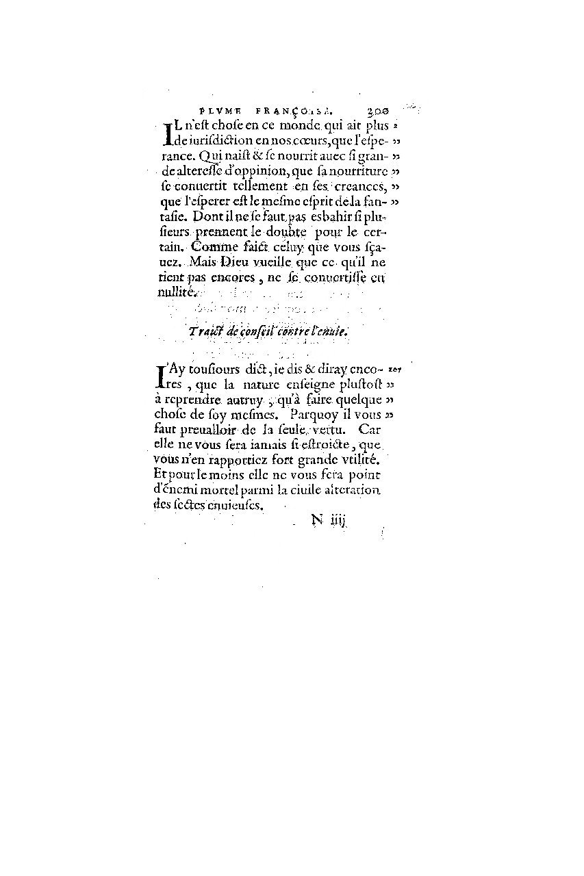 1572 - Nicolas Du Chemin - Finances et Trésor de la plume française - BM Lyon