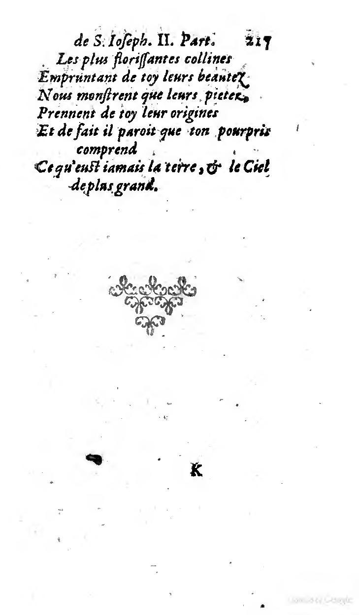 1646 - Jean Piot - Trésor inestimable de Saint-Joseph - BNC Rome