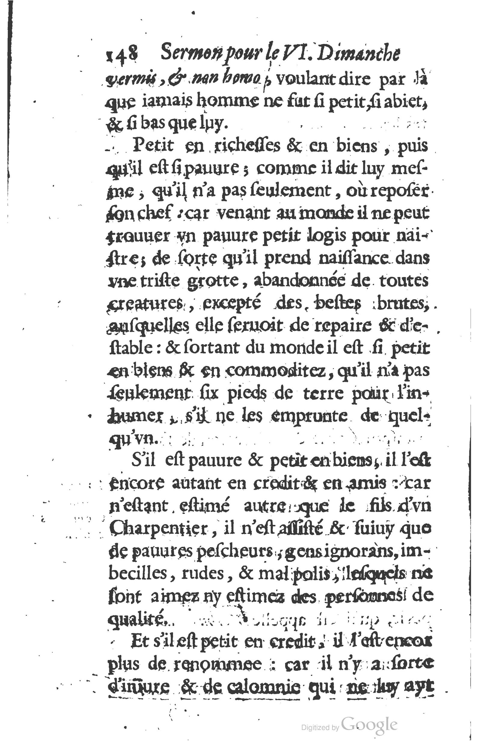 1629 - Manassés de Préaulx - Sermons ou Trésors de la piété chrétienne - BM Lyon
