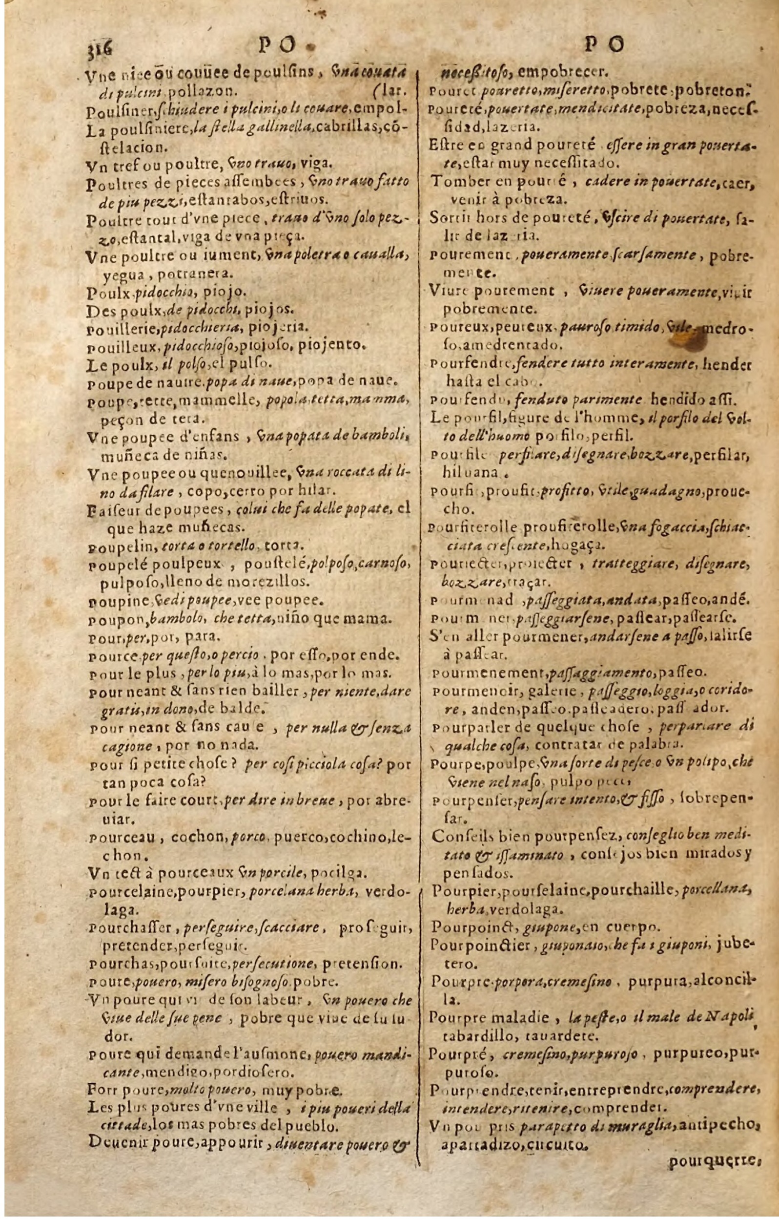 1627 - Jacques Crespin - Trésor des trois langues (Seconde partie) - Regensburg