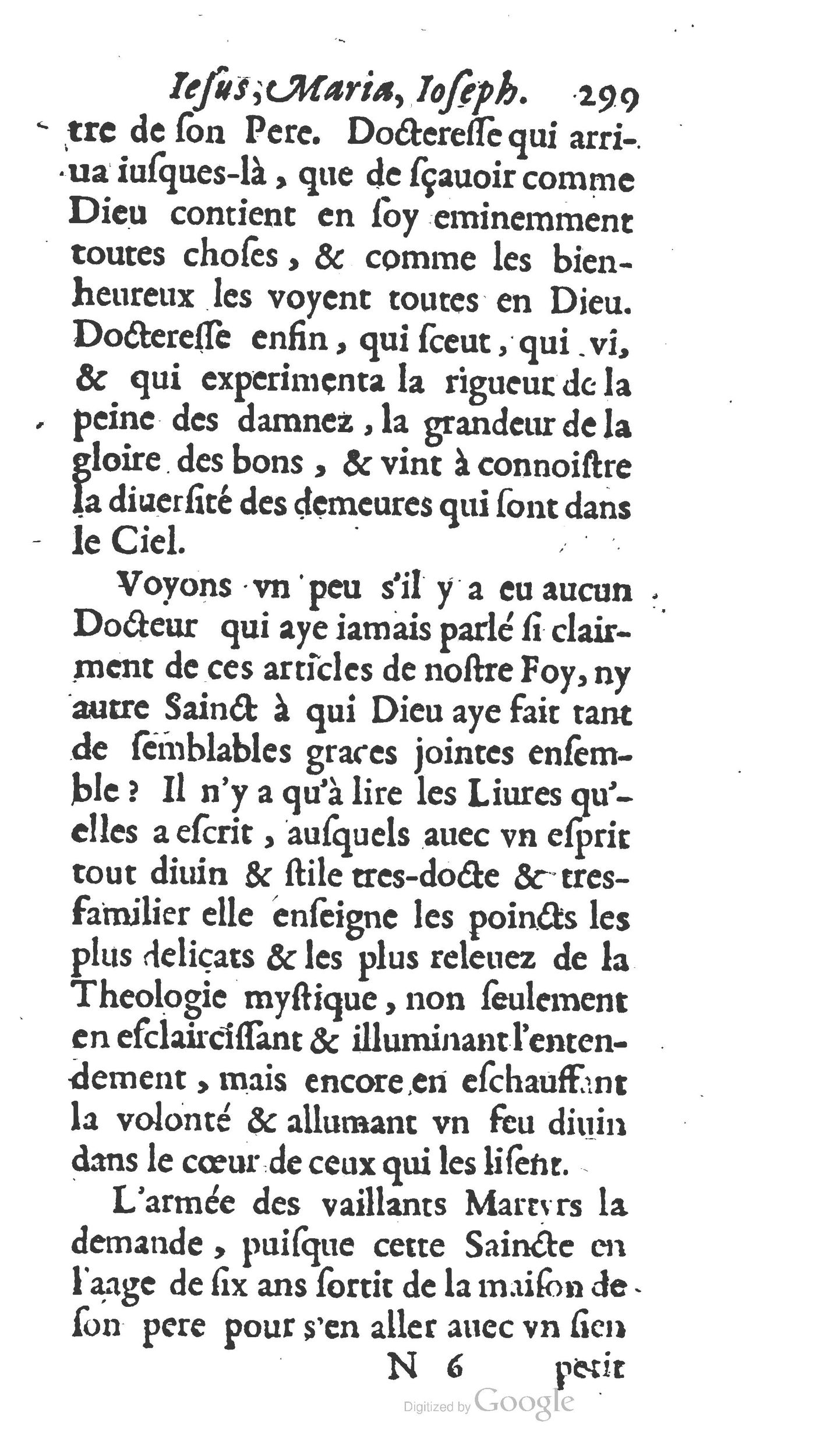 1654 - Antoine Jullieron - Trésor inestimable de Saint-Joseph - BM Lyon