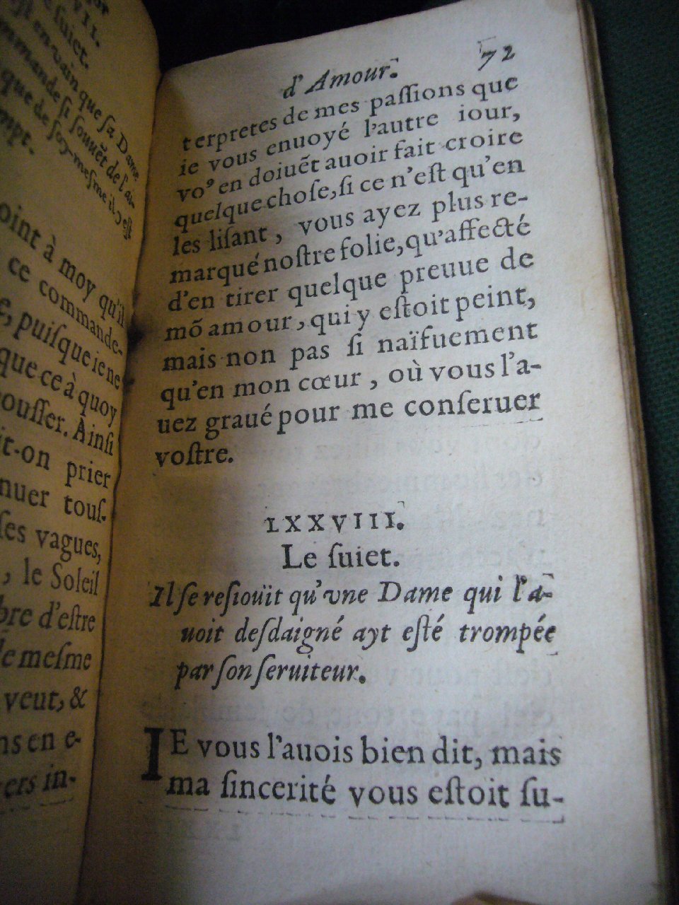 1597 - Matthieu Guillemot - Trésor d’amour - BnF Arsenal